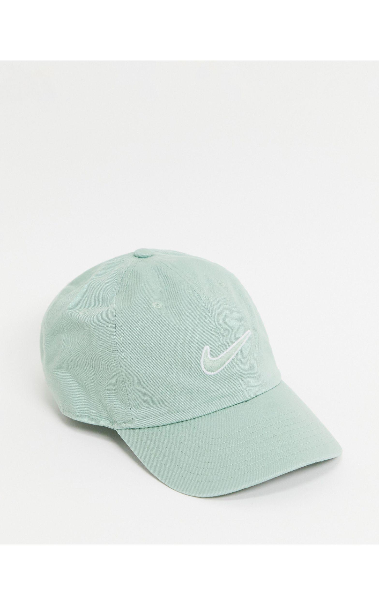 Gorra verde polvoriento con acabado lavado y logo h86 Nike de hombre de  color Verde | Lyst