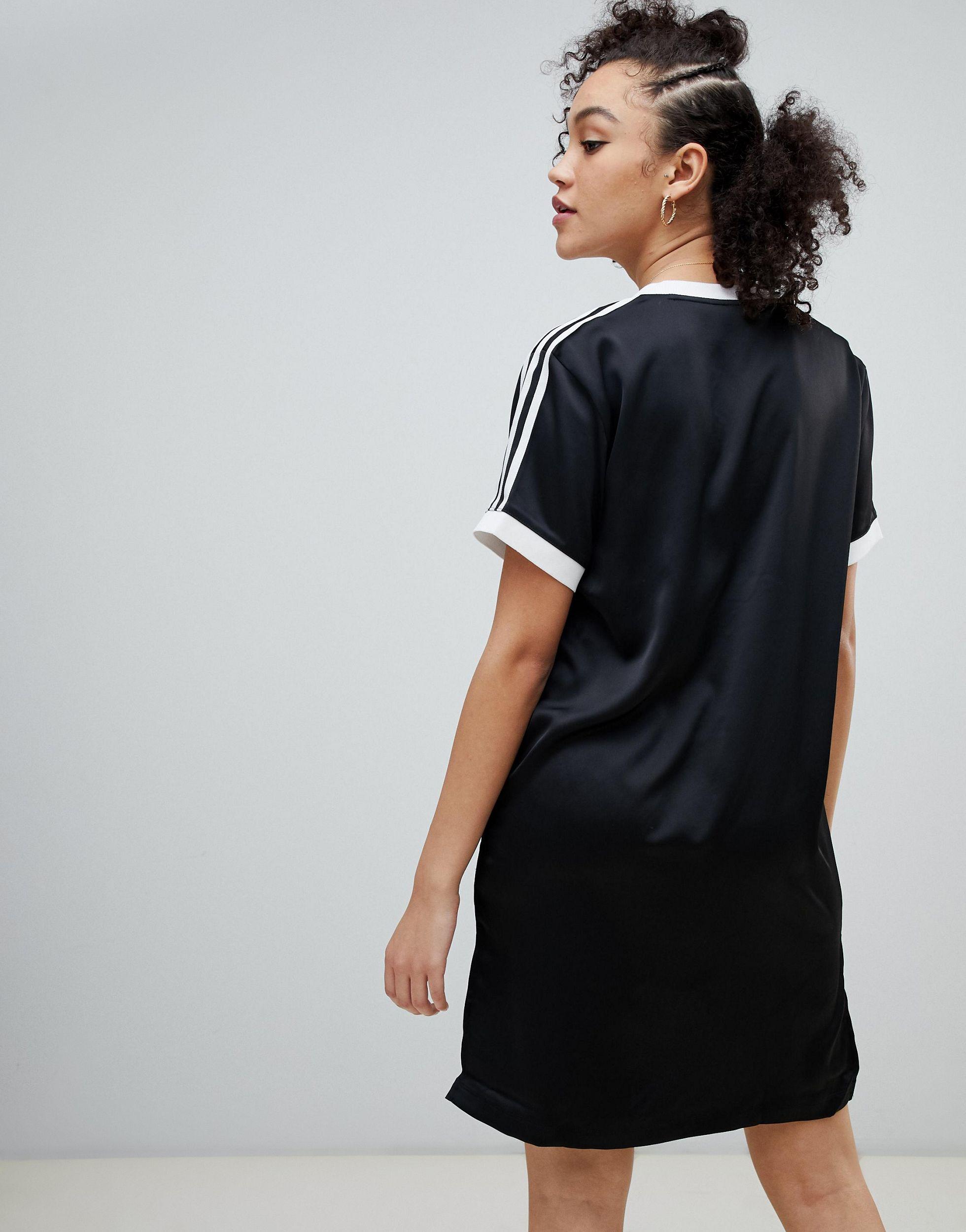 adidas originals fashion league dress in black