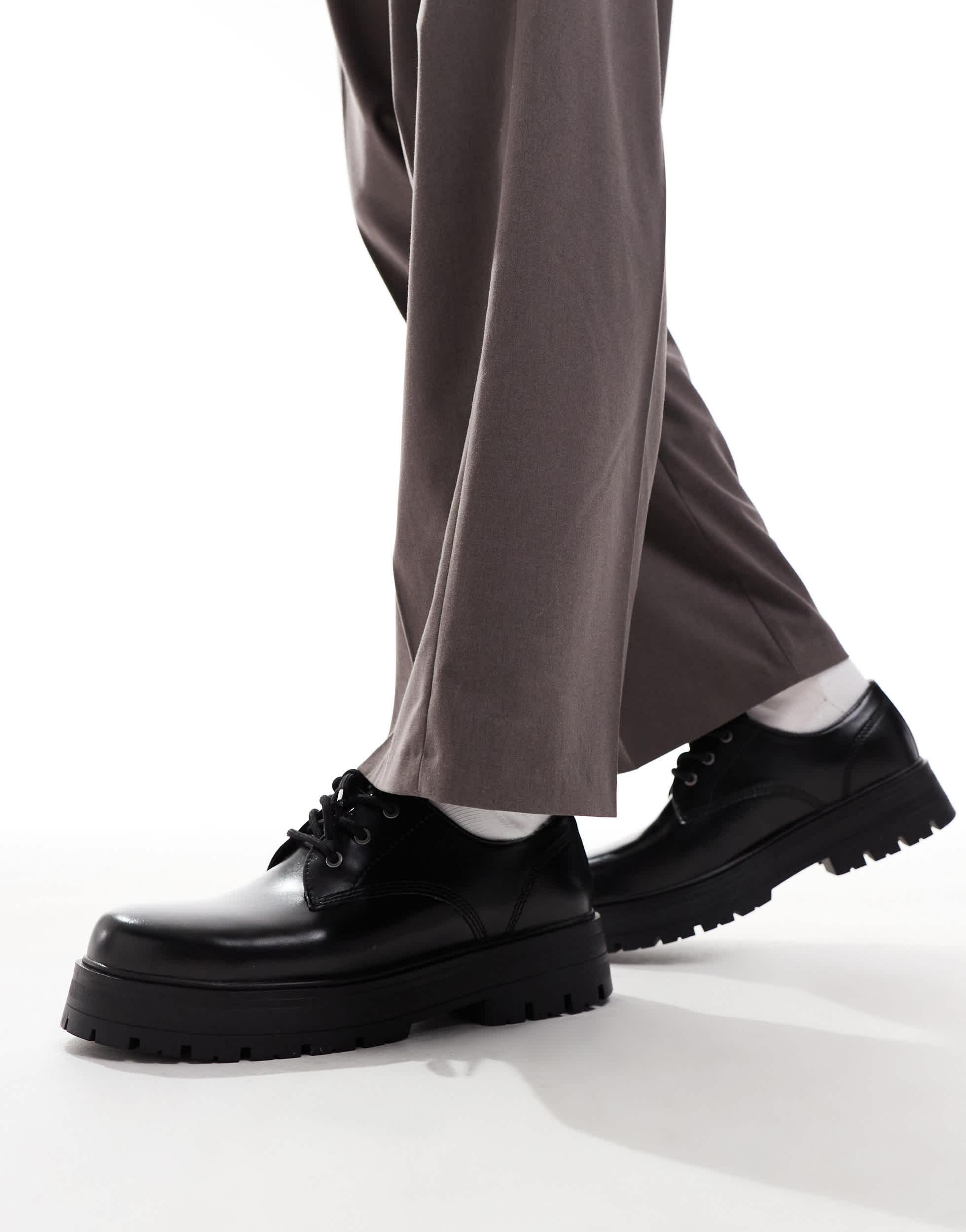 Formal Shoes Asos Chaussures Homme ASOS DESIGN Chunky Lace Up