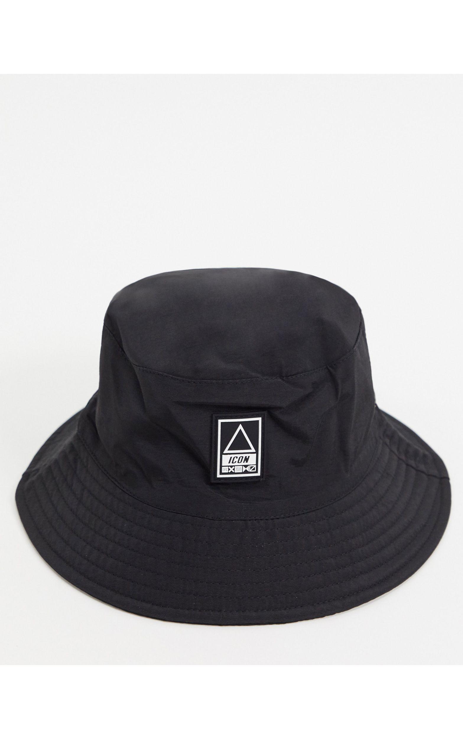 Cappello da pescatore nero da Uomo di Bershka in Nero | Lyst