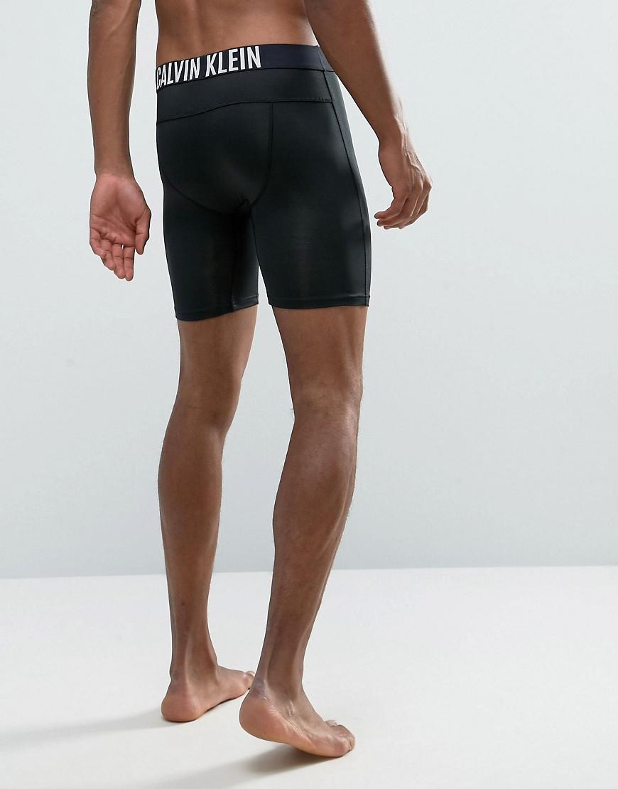Calvin Klein Synthetic Id Intense Power Jammer Combi Trunk Swim Shorts in  Black for Men - Lyst