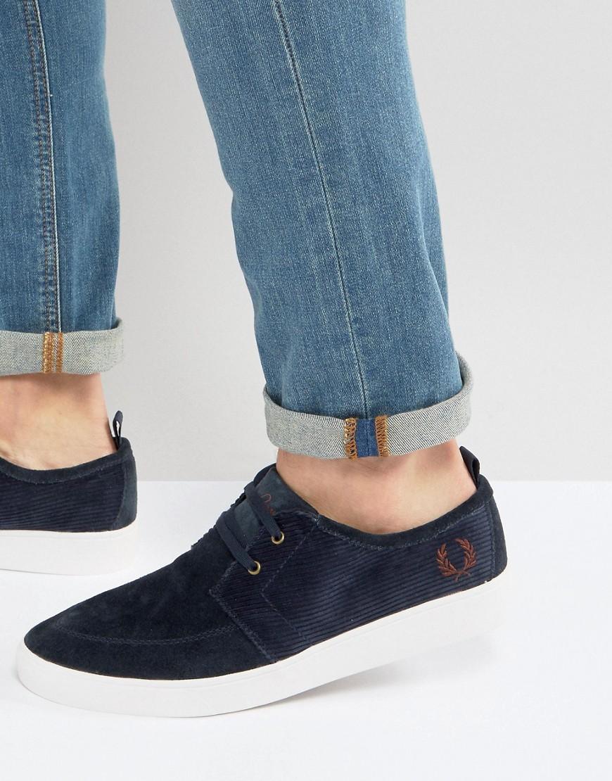 fred perry shields suede