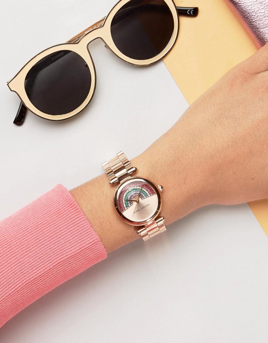 marc jacobs rainbow watch