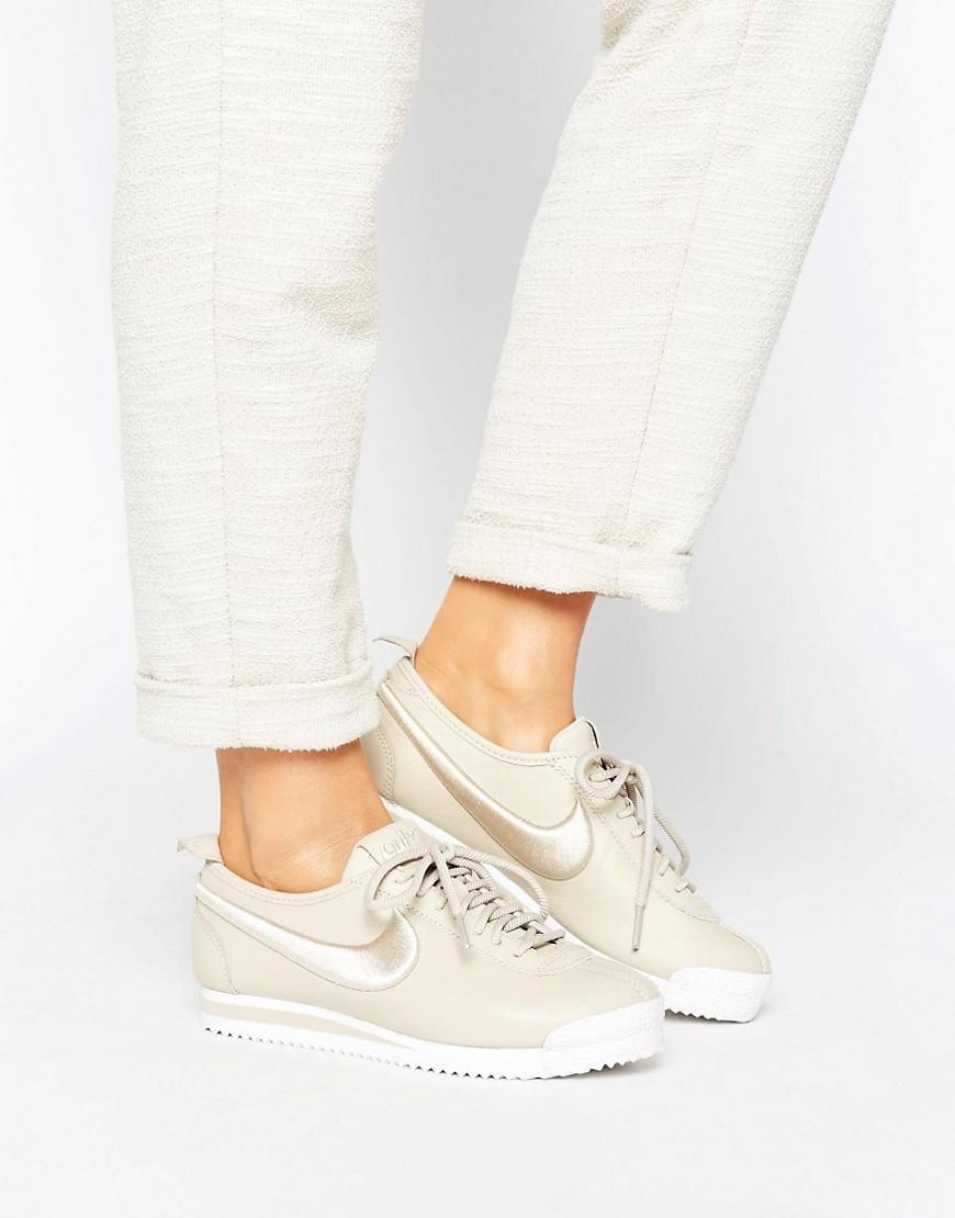 nike cortez 72 beige