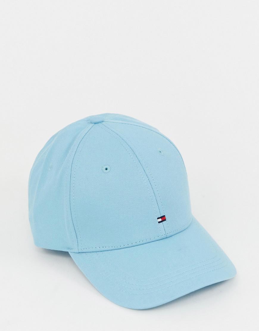 Tommy Hilfiger Cotton Small Icon Flag Logo Baseball Cap In Light Blue for Men Lyst