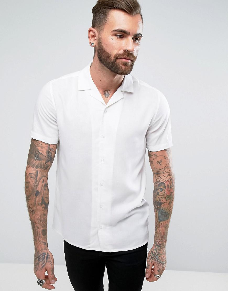 ASOS Synthetic Regular Fit Viscose 