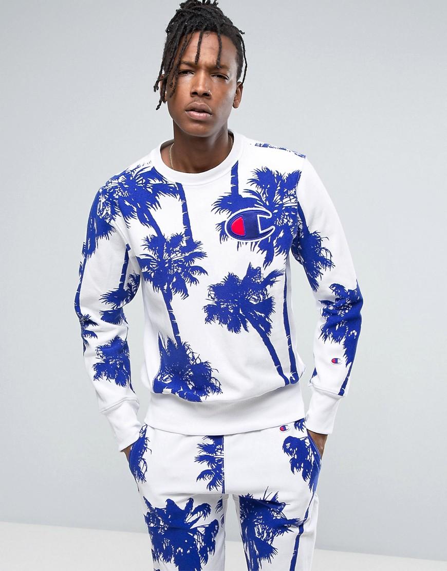 champion palm tree sweatshirt