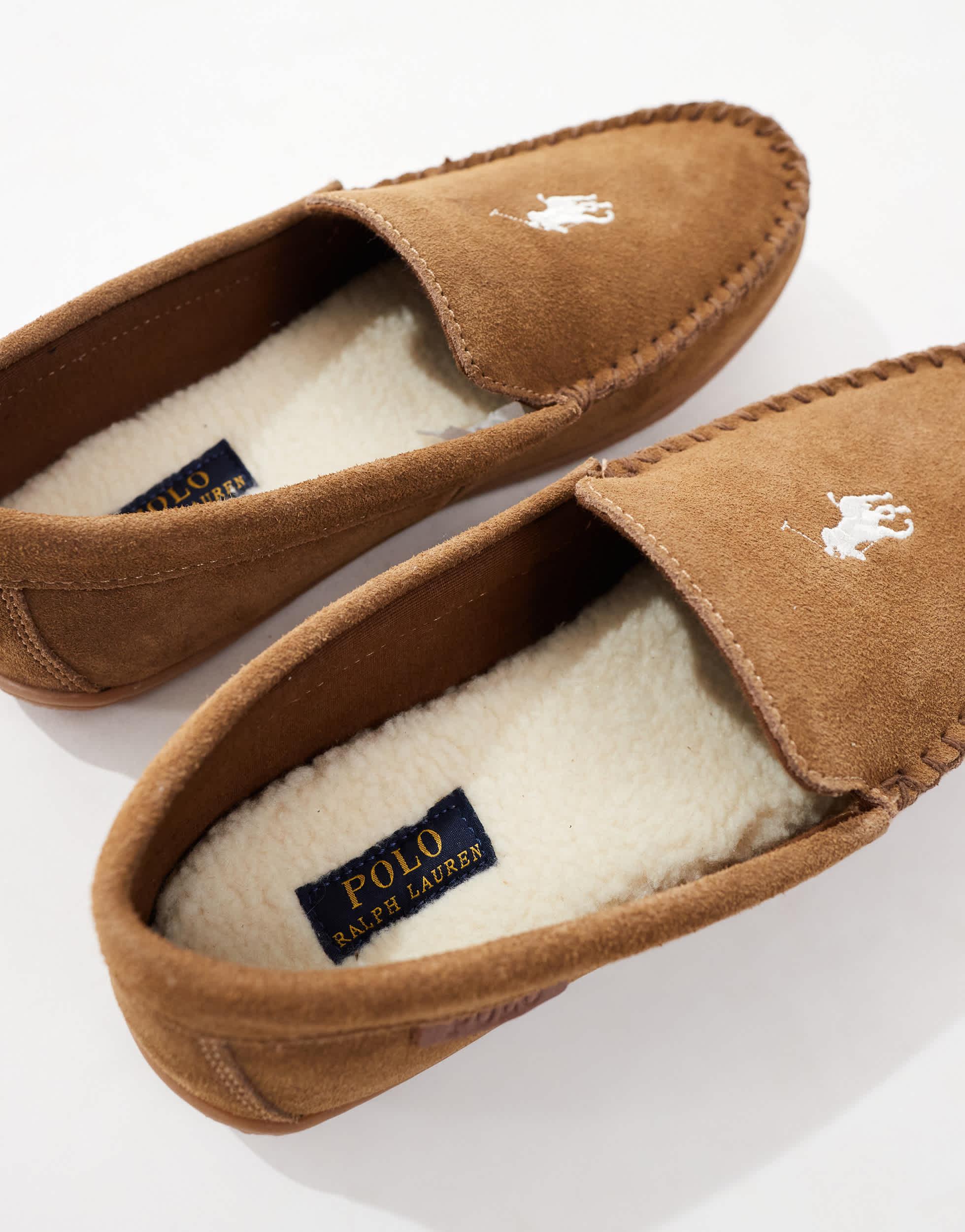 Moccasin Slippers Macys Mens Polo Slippers Ralph Lauren Bear