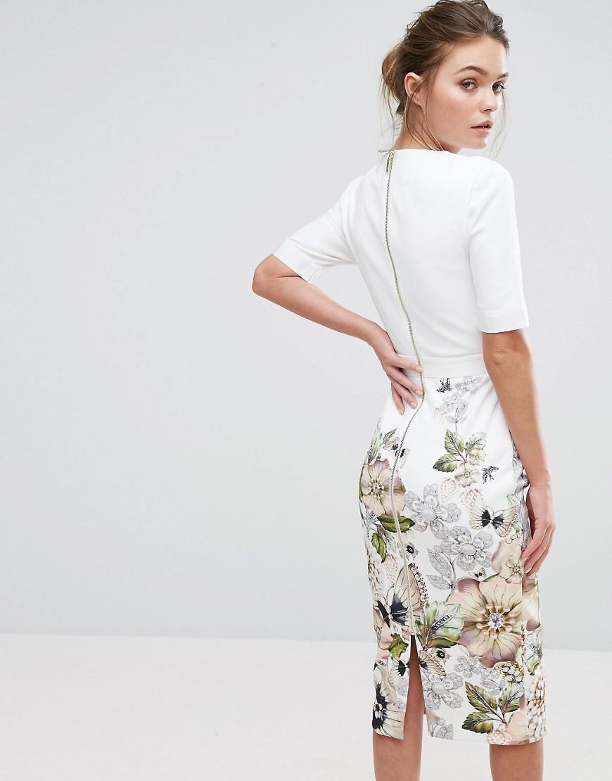 ted baker layli pencil dress