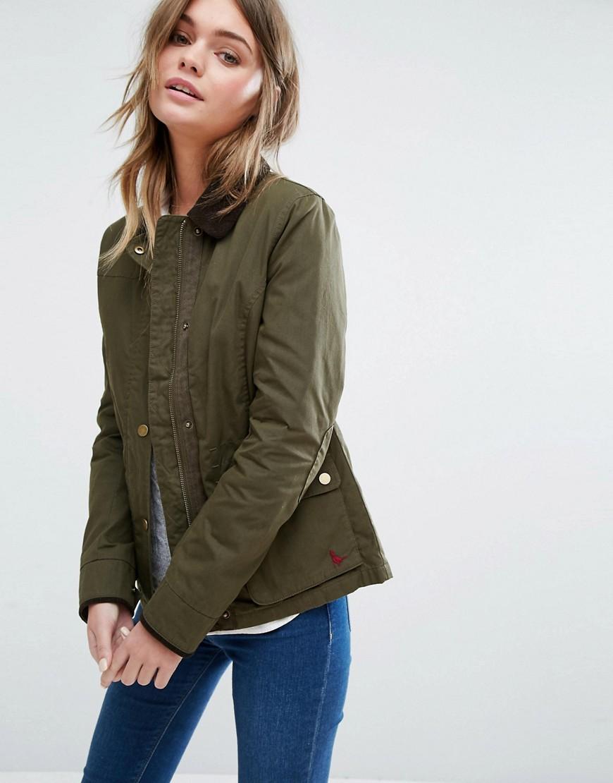 jack wills wax jacket womens