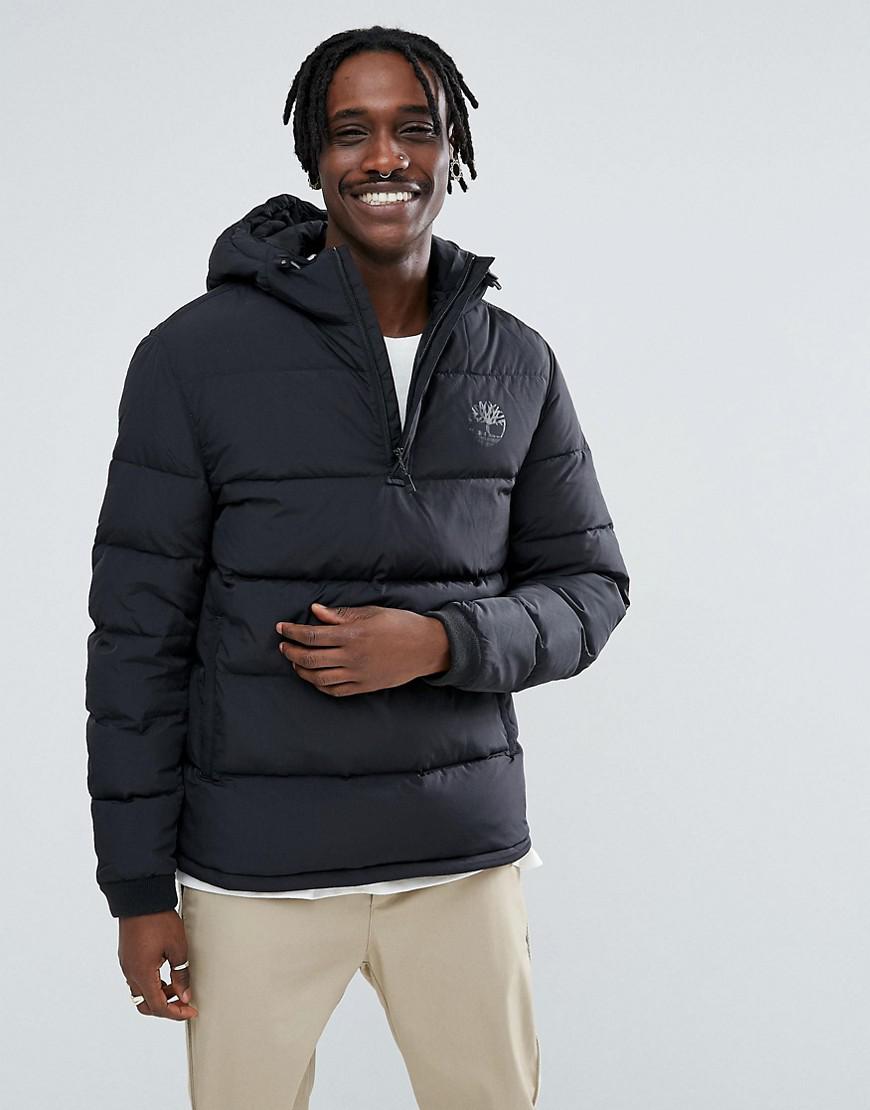 Download Timberland Synthetic Overhead Hooded Puffer Jacket Logo ...