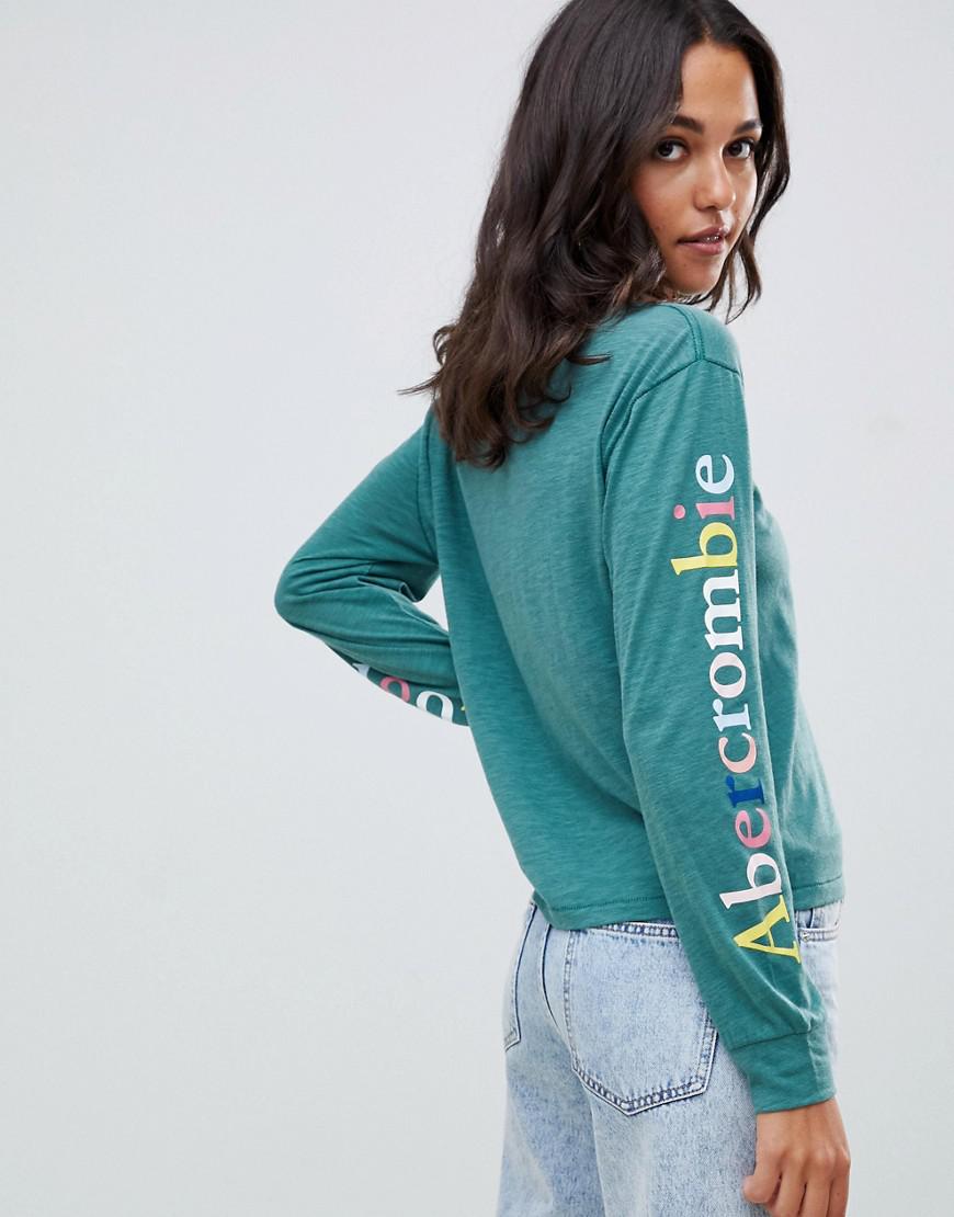 abercrombie rainbow sweatshirt