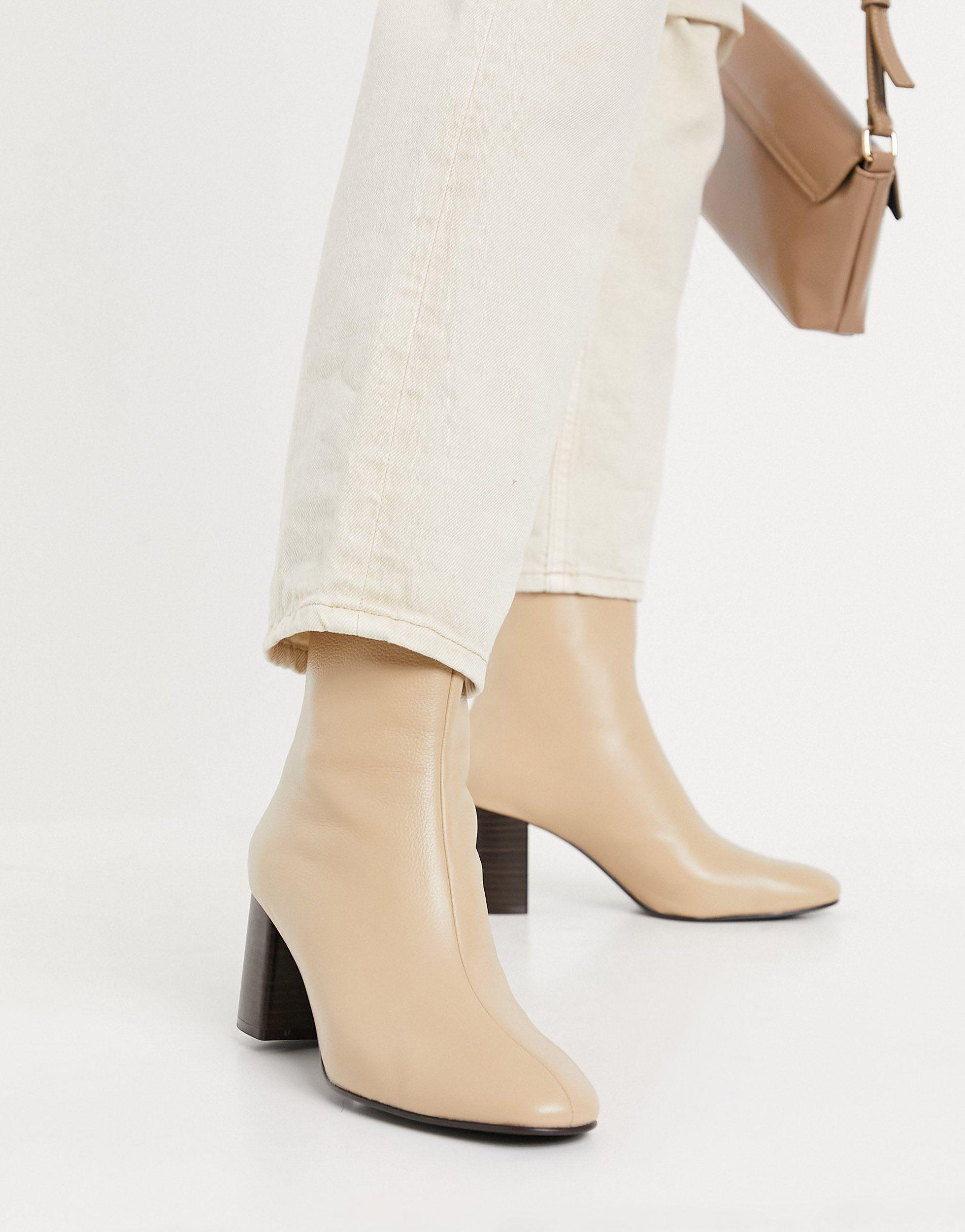 schoenen mango leer