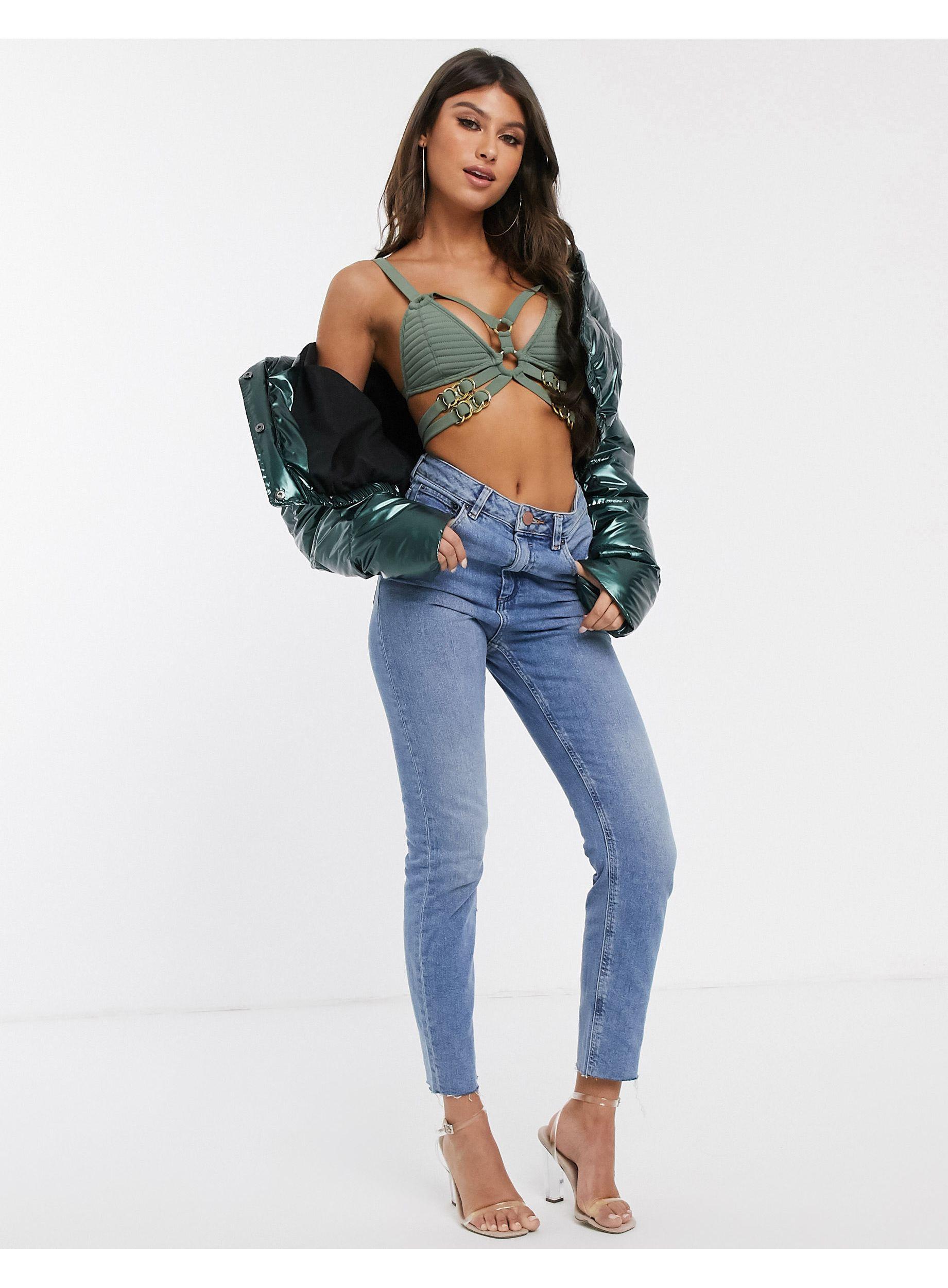 ASOS Denim Farleigh - Smalle Mom Jeans 
