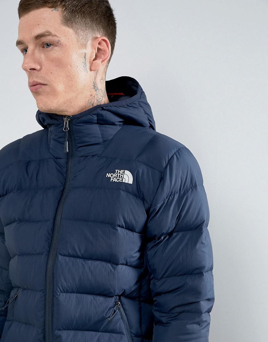 The North Face Synthetic La Paz Down Hooded Jacket In Navy in Blue for Men  | Lyst