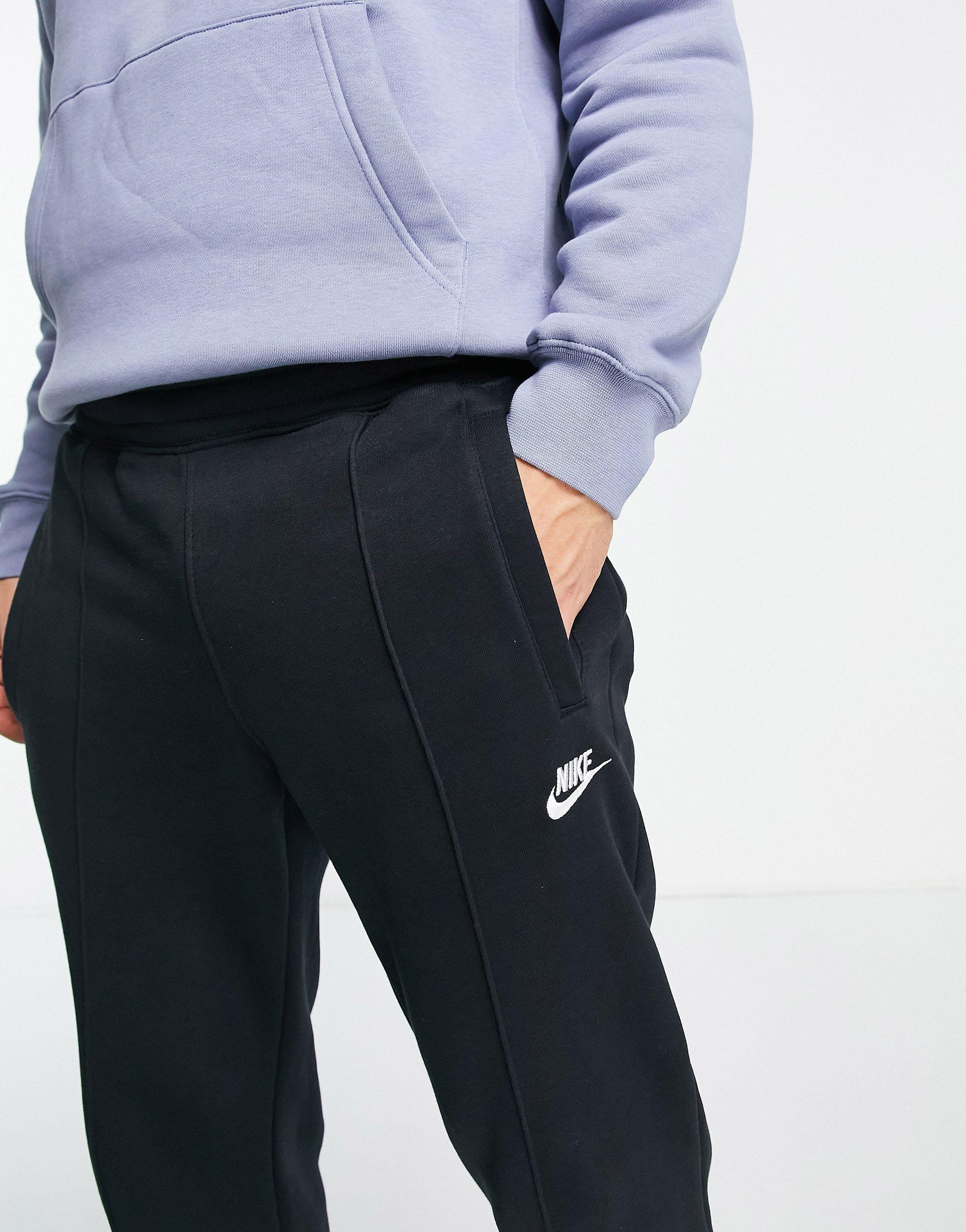 Nike Club Fleece Tapered Fit joggers in Black for Men | Lyst UK
