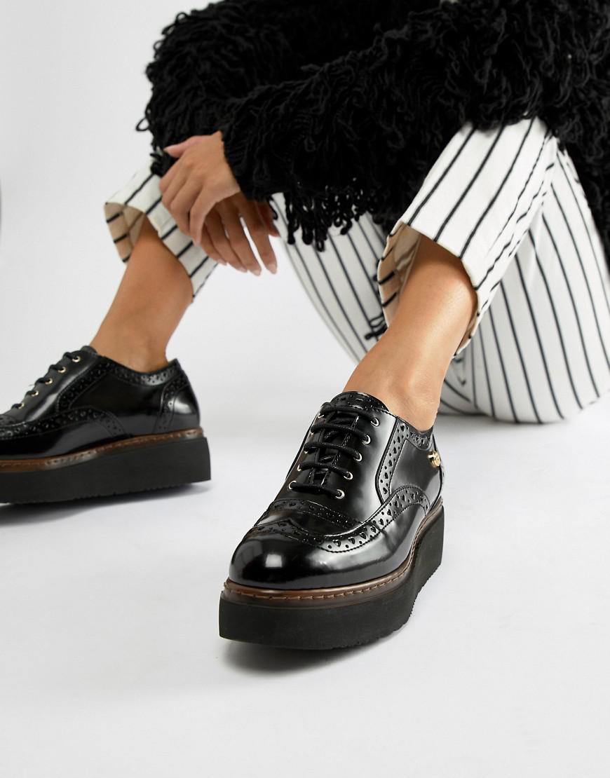 Flatform shoes black sales