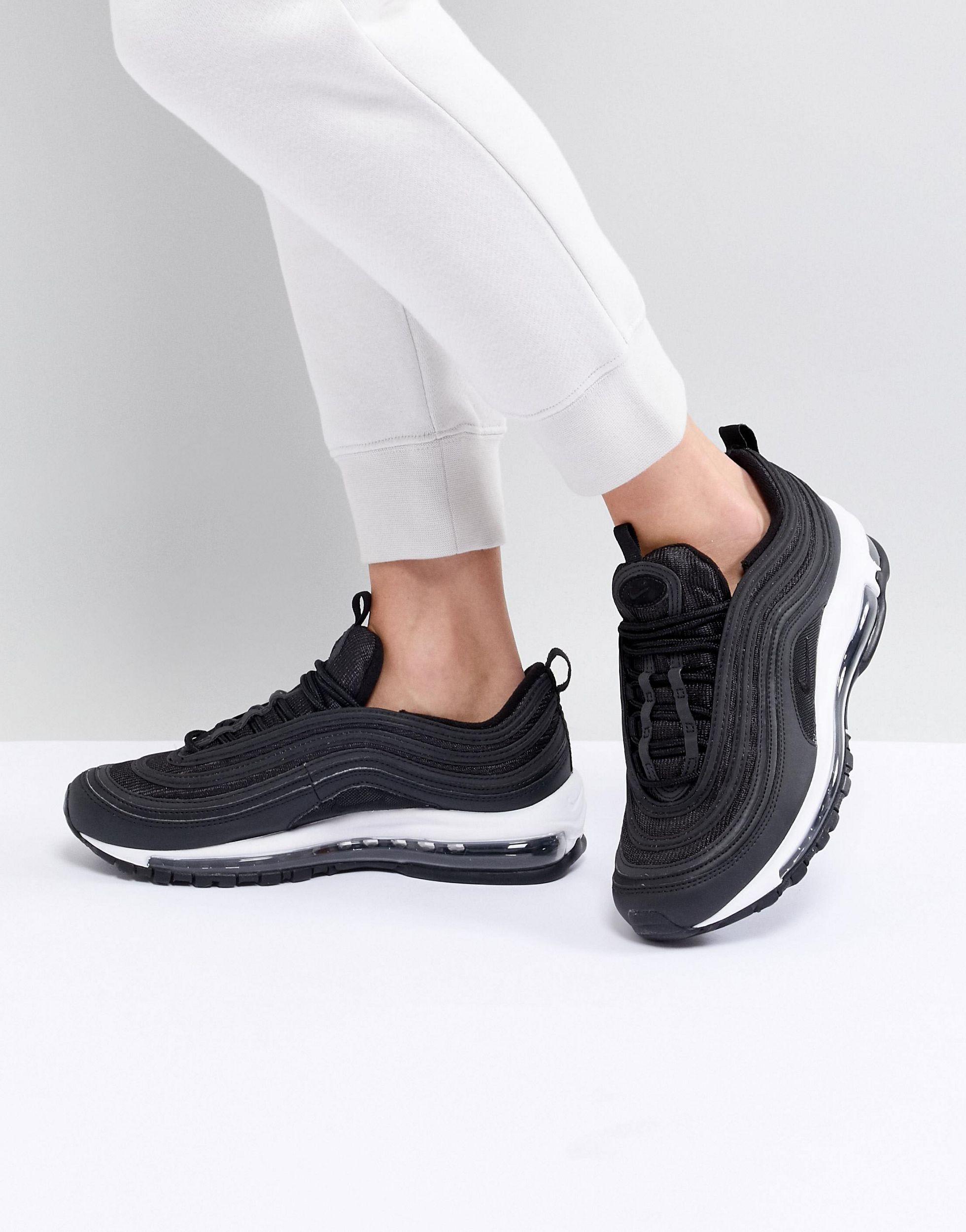 Inconsciente conveniencia Inadecuado Zapatillas negras y blancas Air Max 97 Nike de color Negro | Lyst