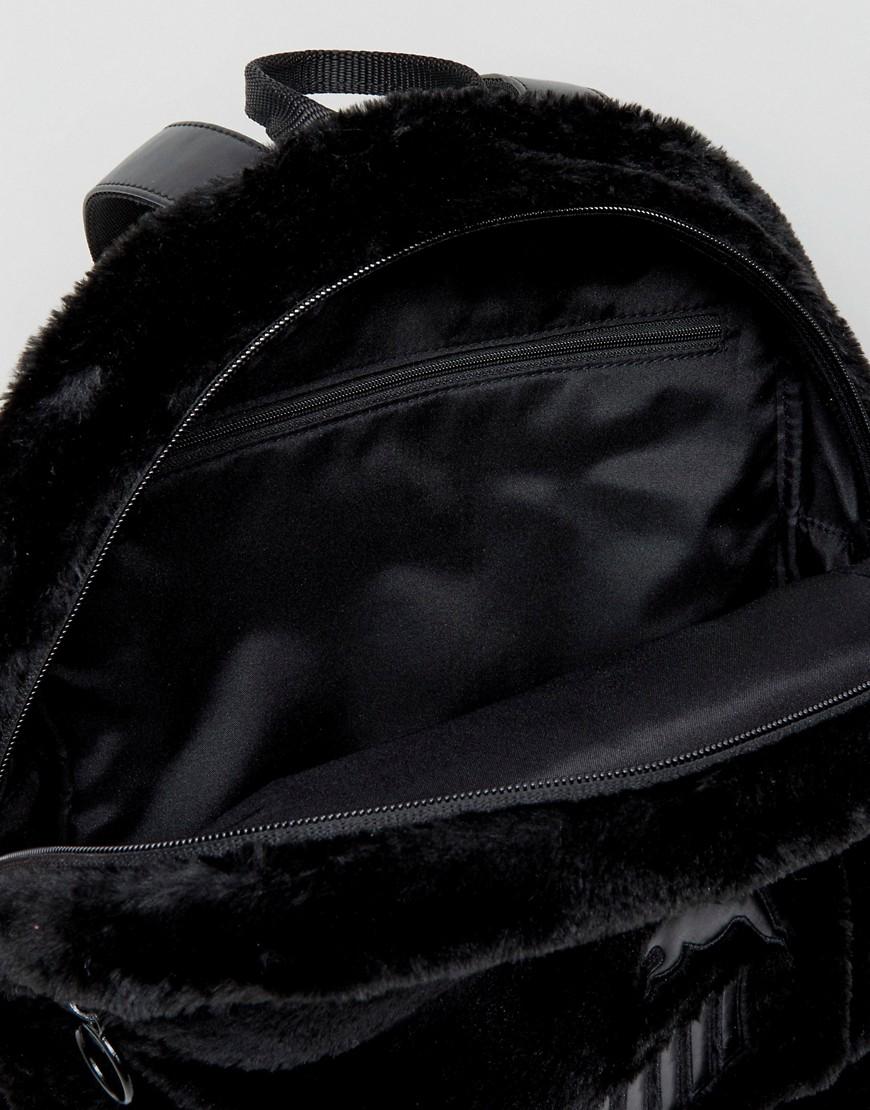 puma fur backpack
