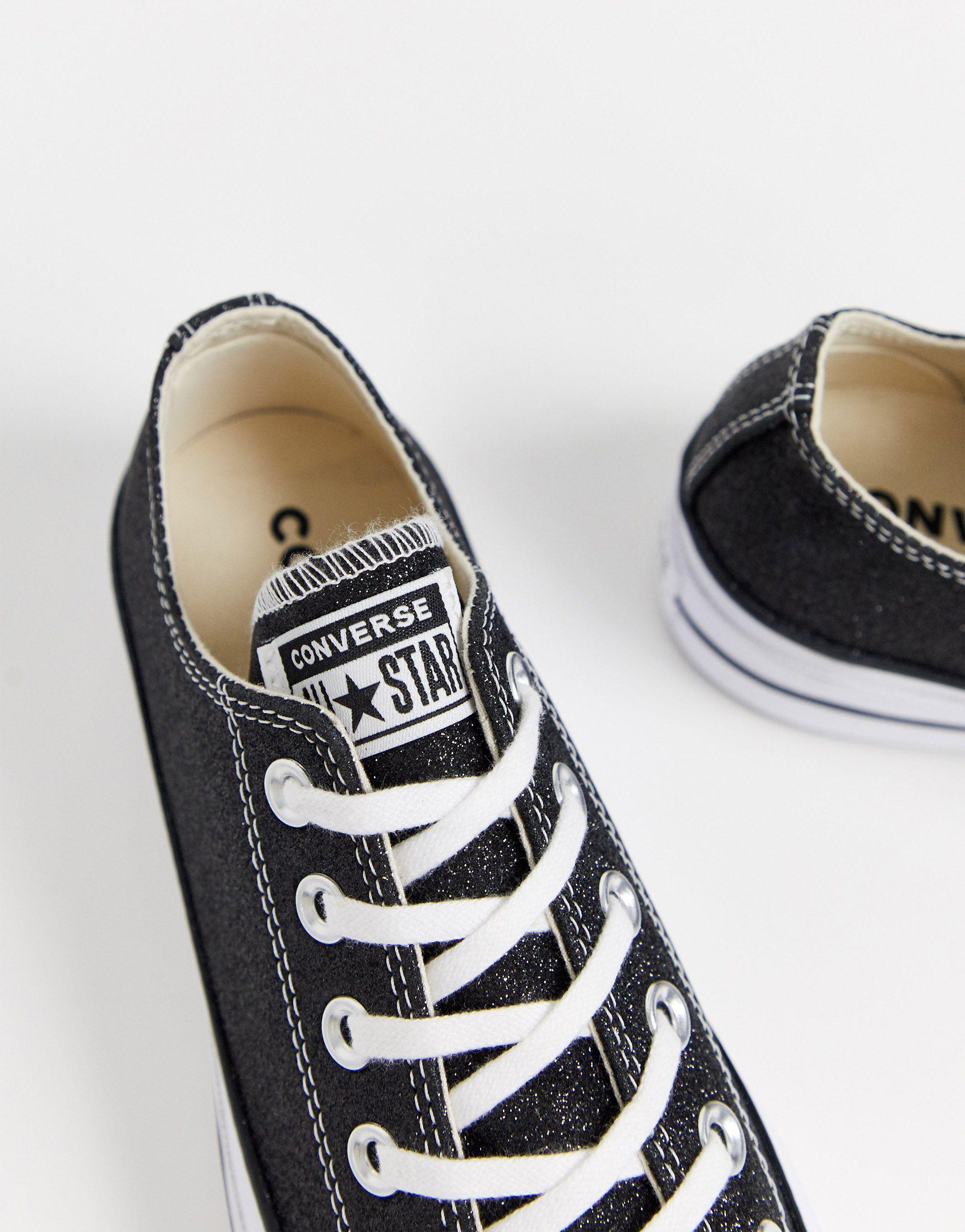 converse all star lift glitter