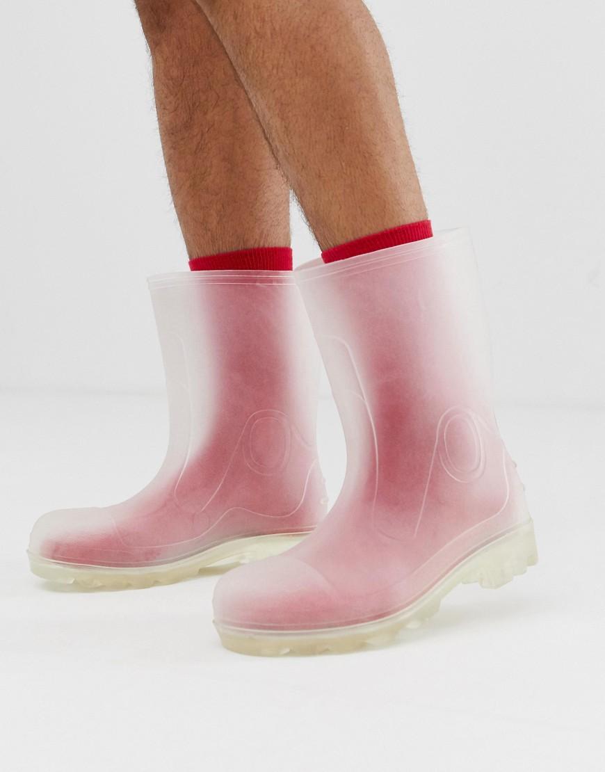 blue steel cap boots