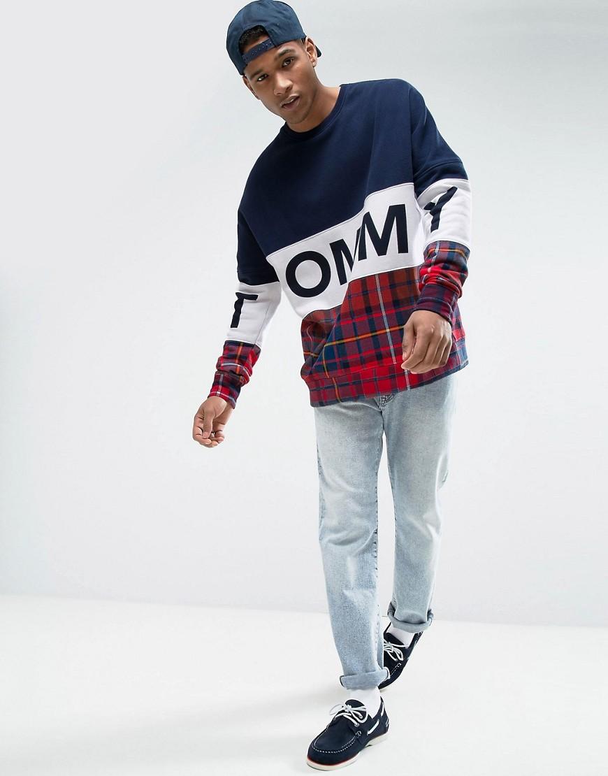 tommy oversized hoodie