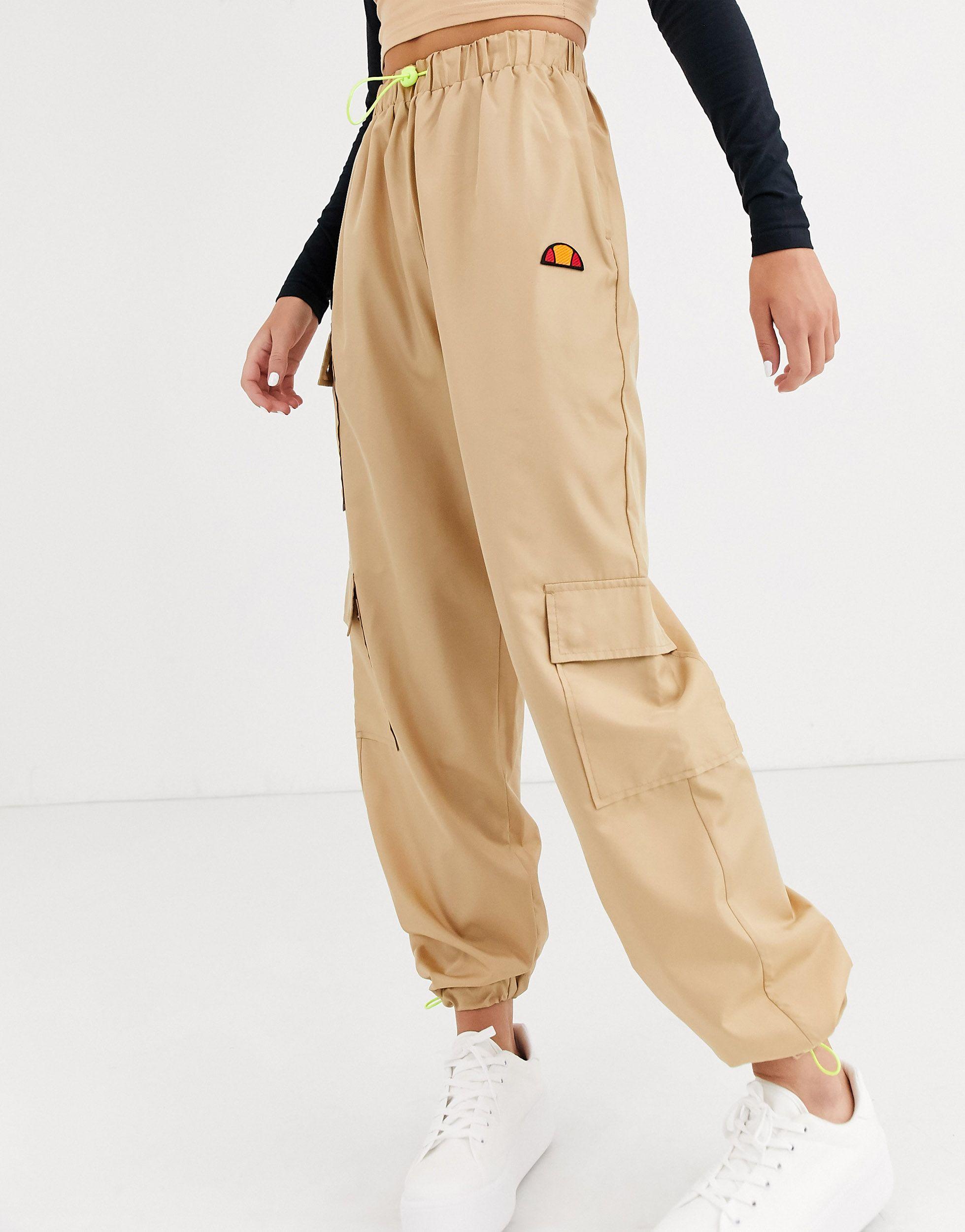 High Waist Cargo Pants With Pockets 