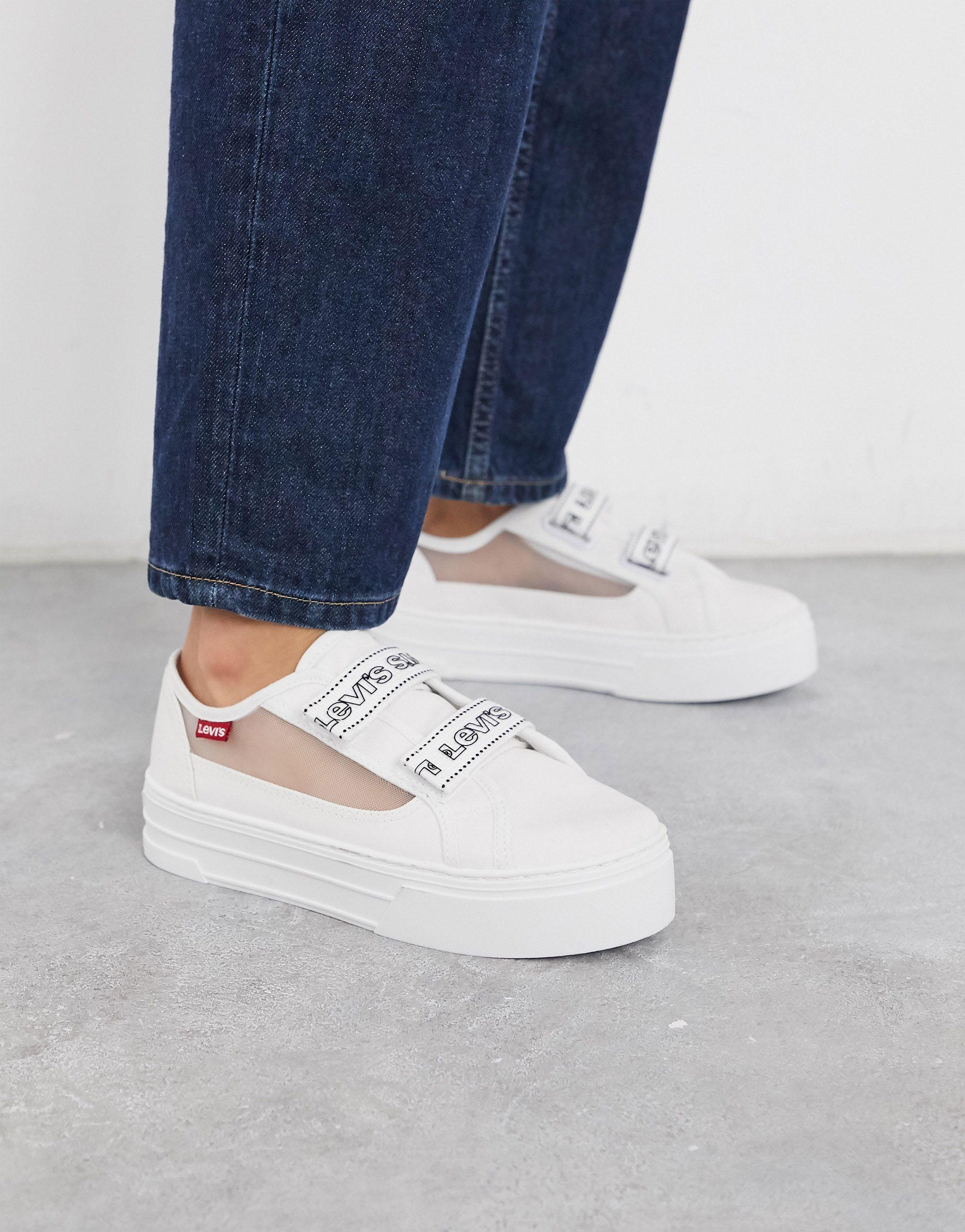 levis velcro shoes
