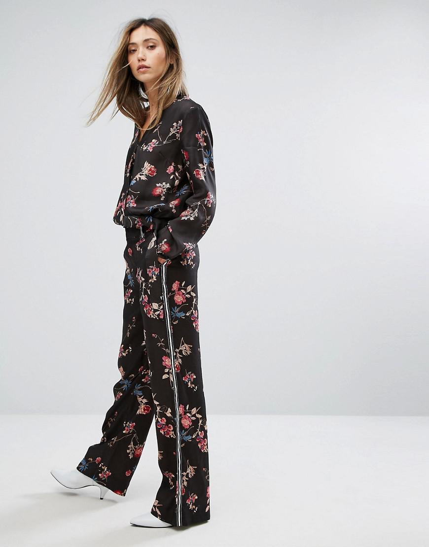 Flower printed pants Clearance