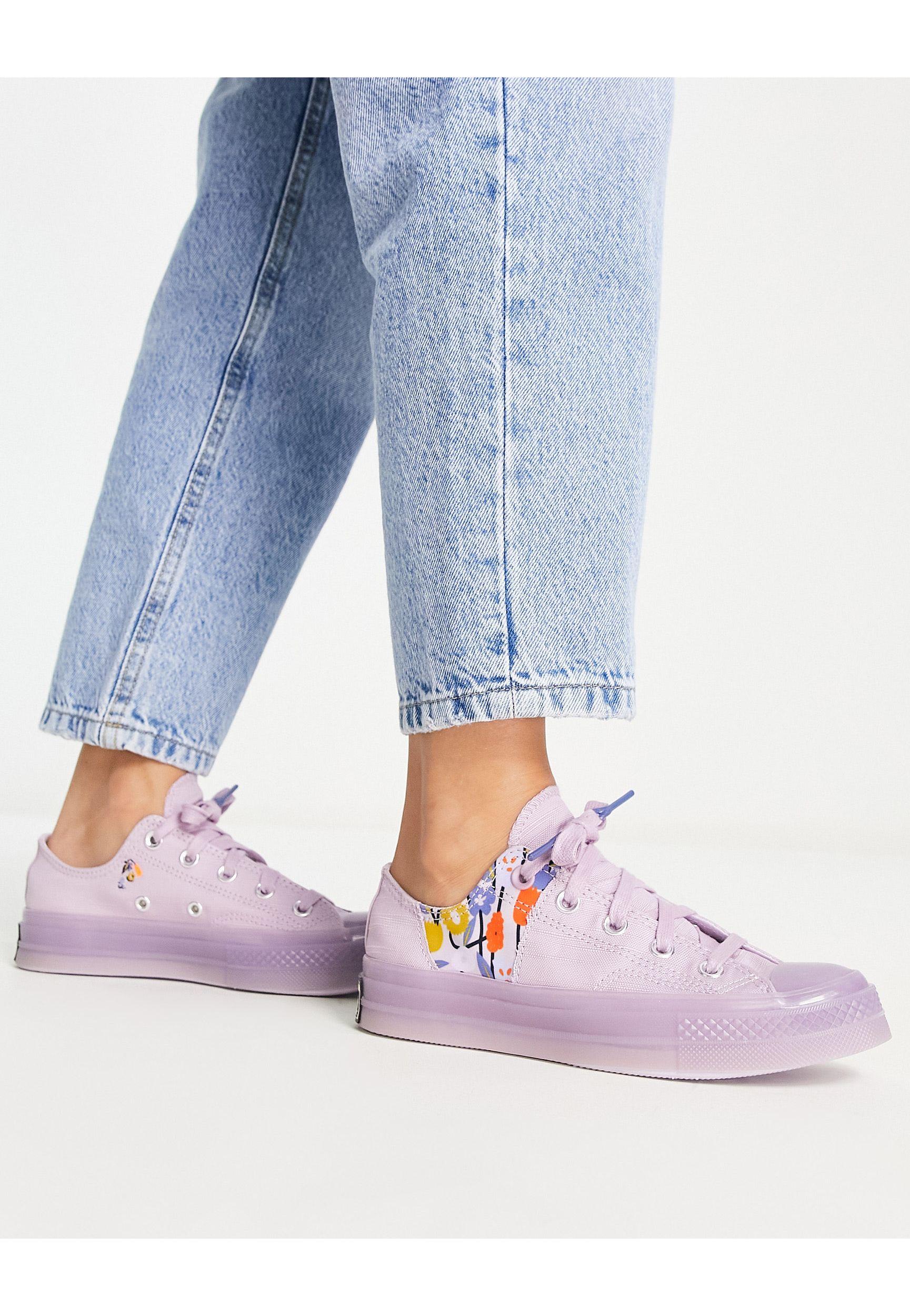 Converse Chuck 70 Ox Women's History Month Canvas Tearaway Sneakers in  Purple | Lyst