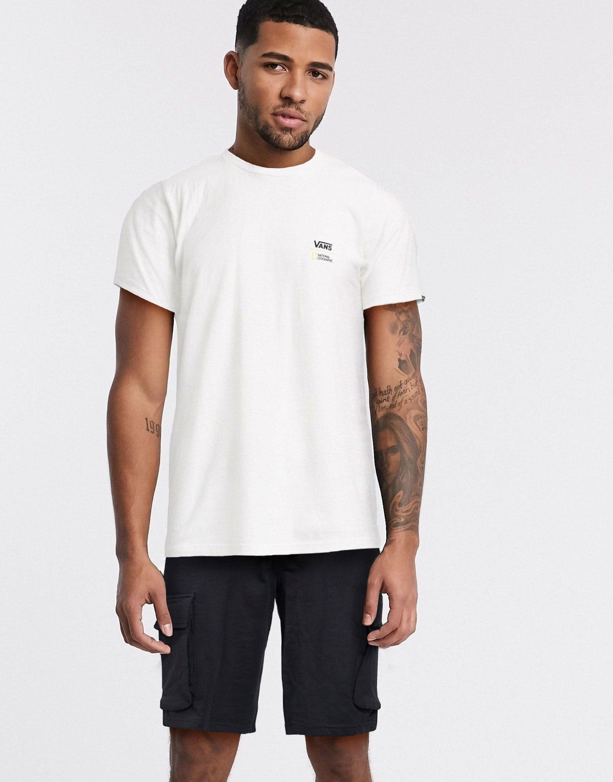 Vans X National Geographic T-shirt in White for Men | Lyst
