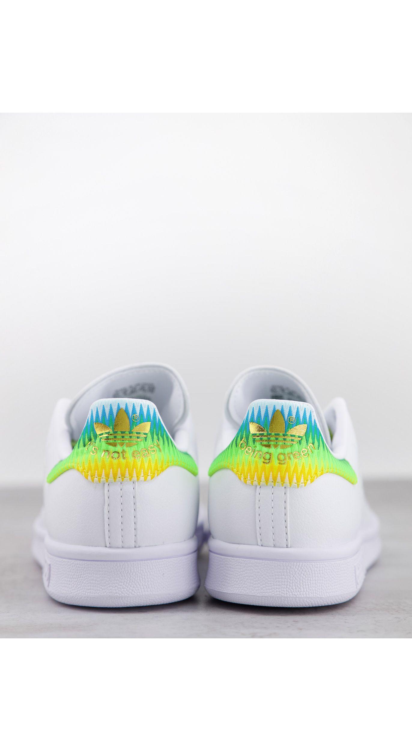 X disney - stan smith - baskets durables avec imprimé graphique fée clochette  adidas Originals en coloris Blanc | Lyst