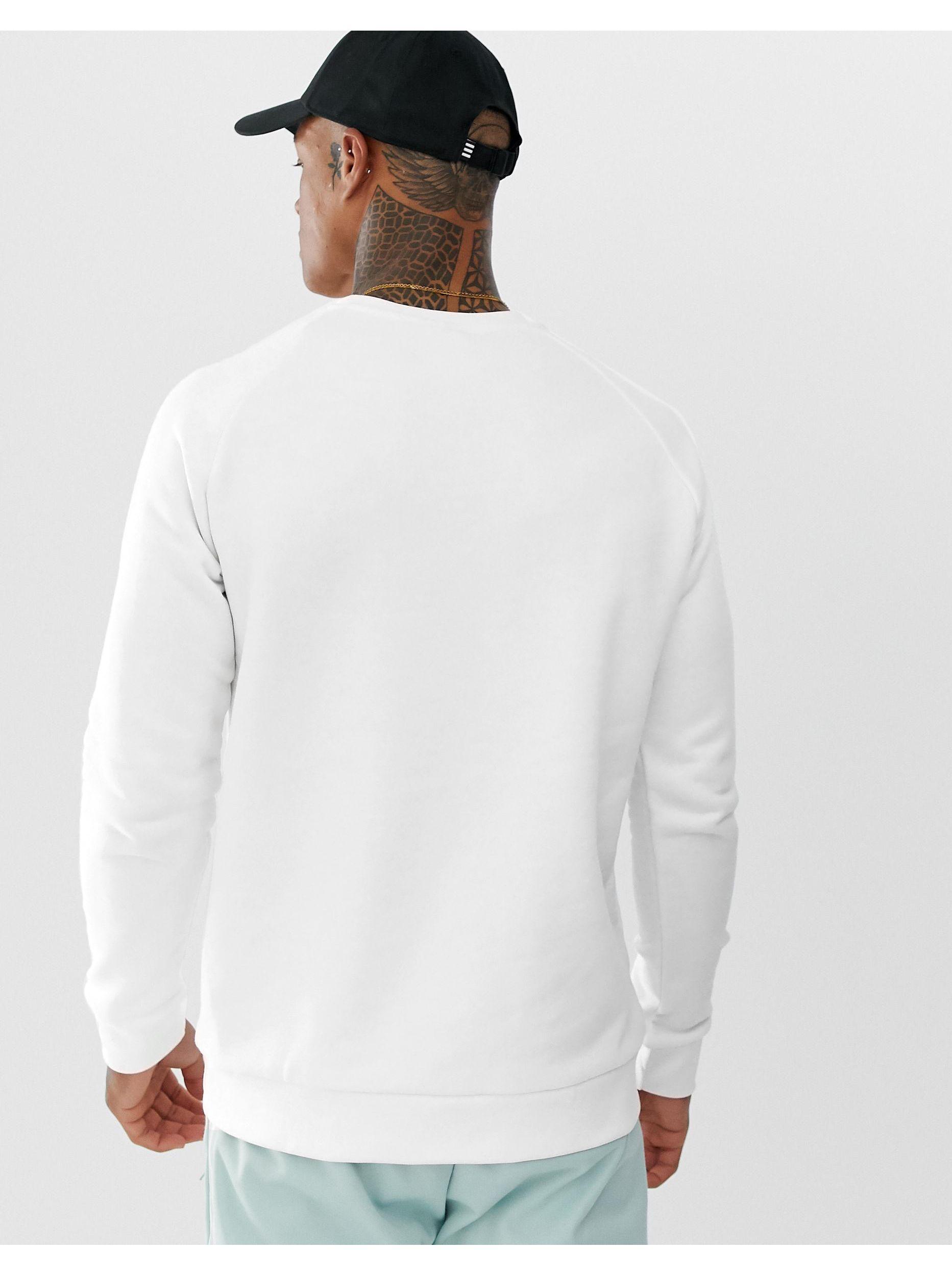 adidas originals essentials sweatshirt small logo