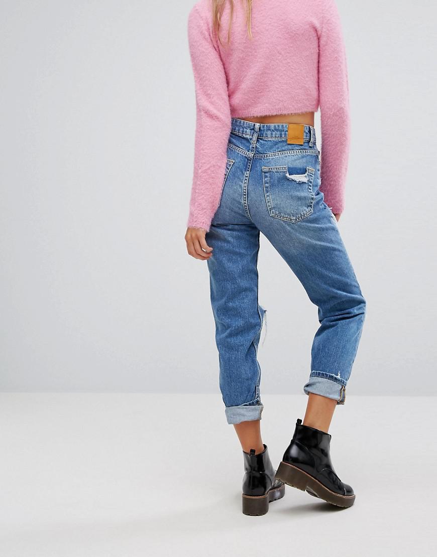 bershka jeans boyfriend