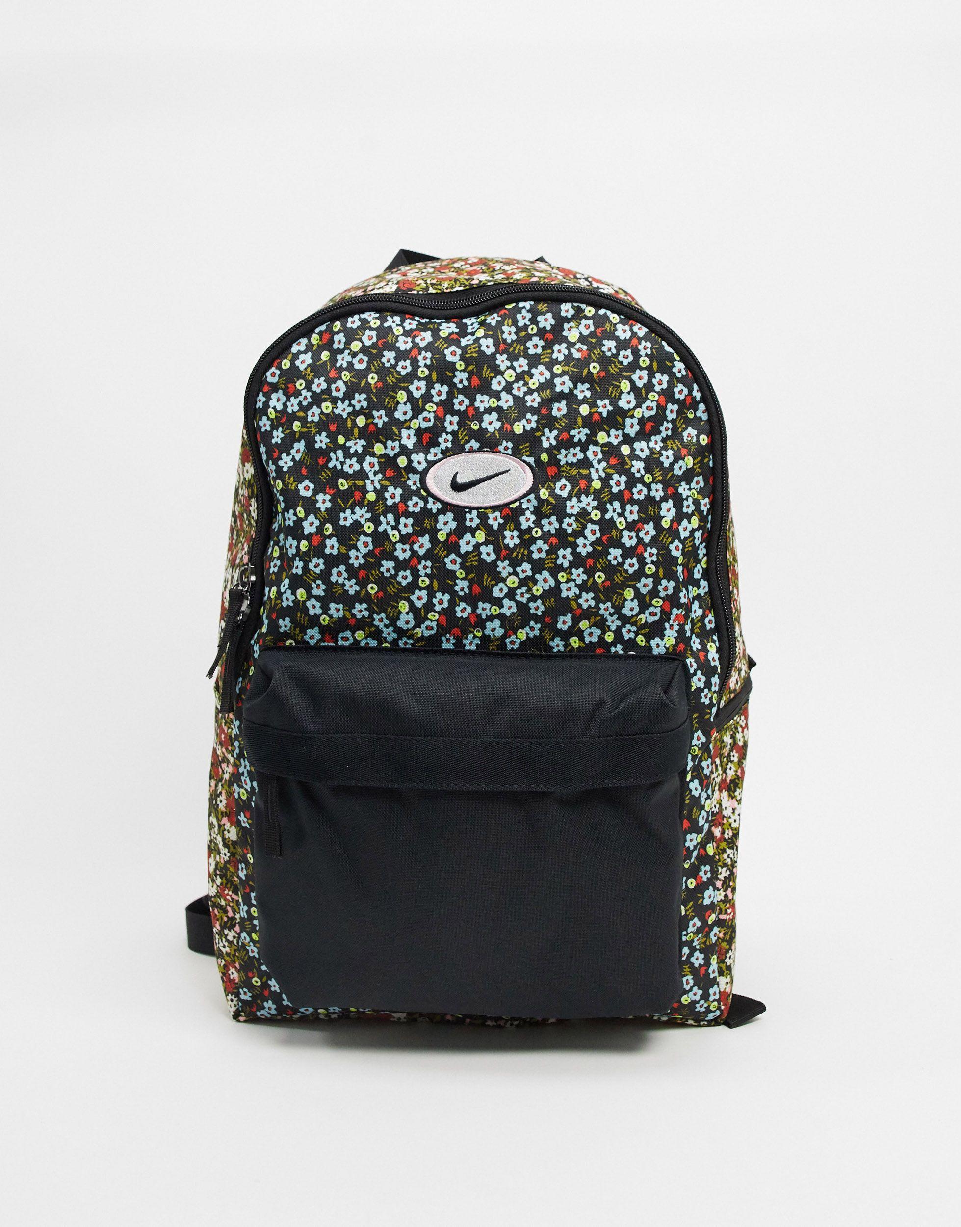 Nike Floral Swoosh Backpack - Lyst