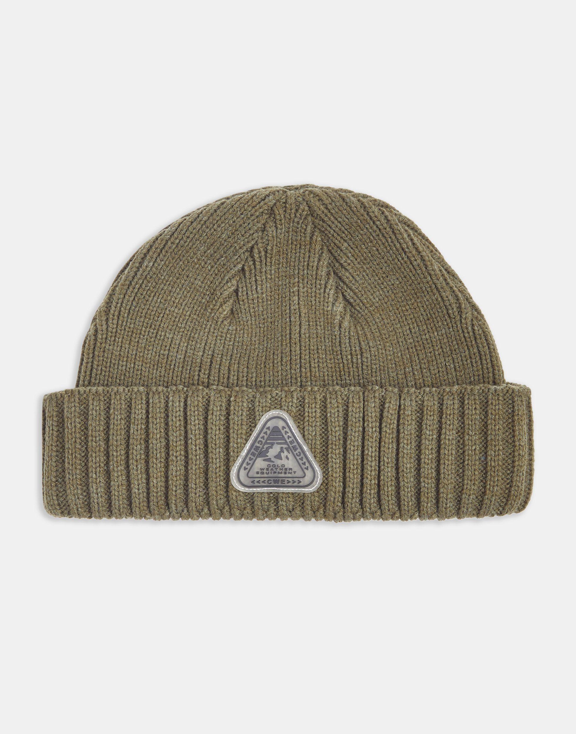TOPMAN Docker Beanie in Green for Men 