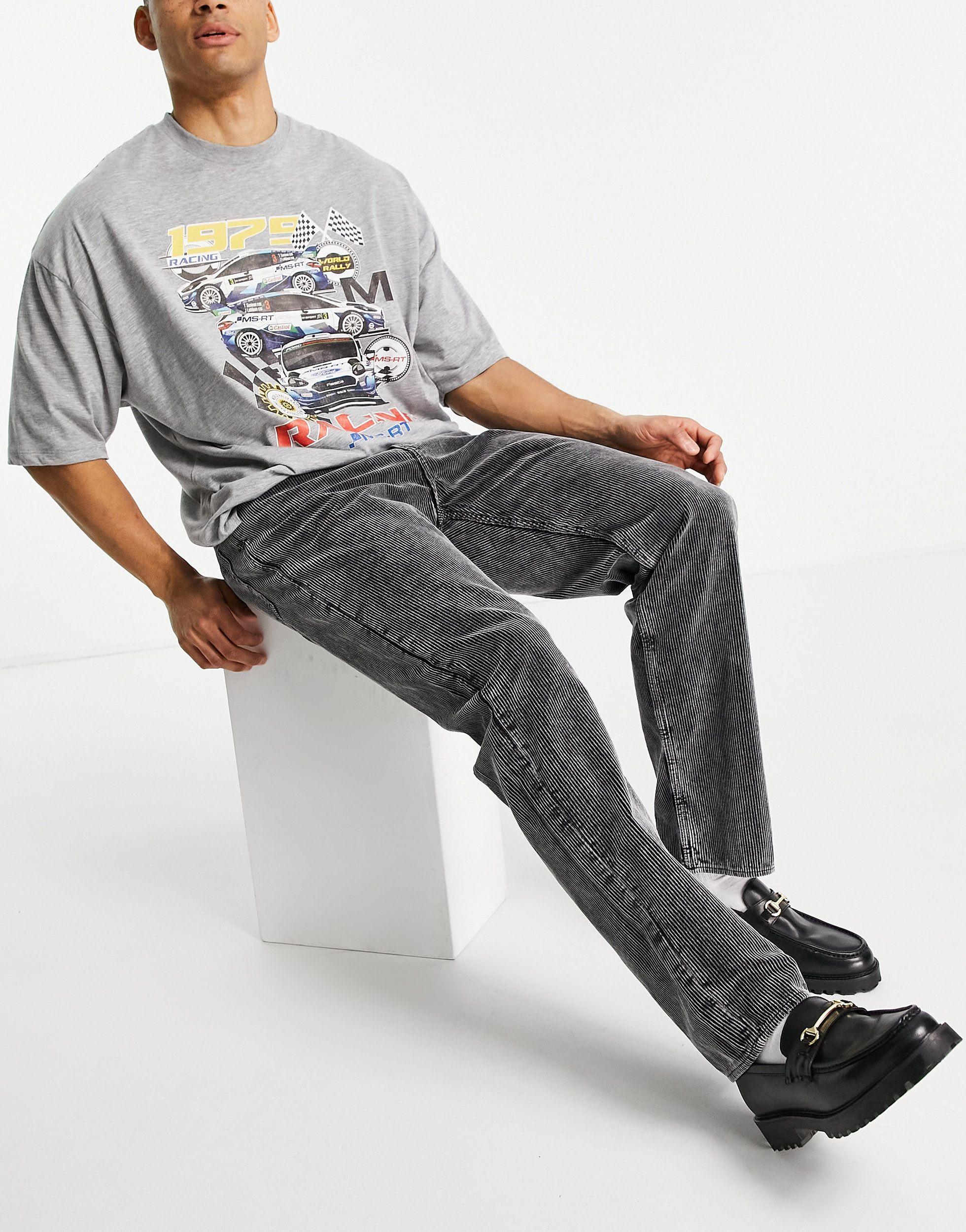 Weekday Space Washed Cord Trousers in 