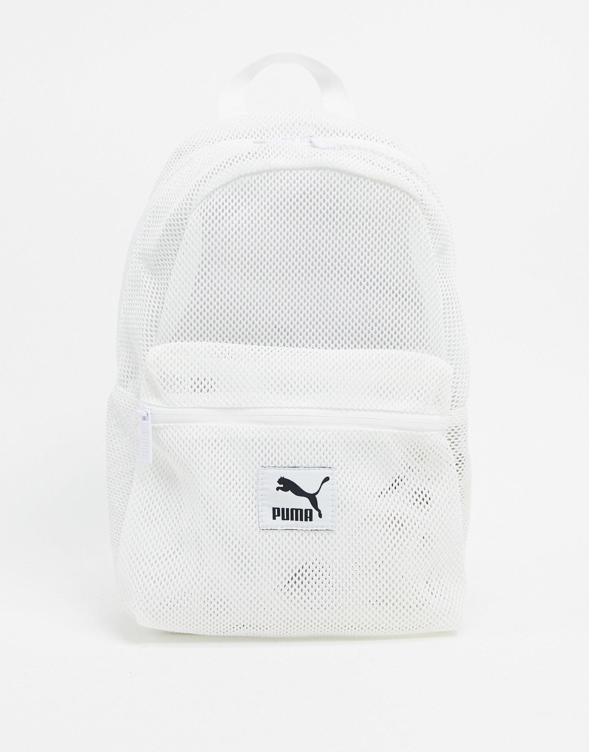 Mochila puma blanca sale