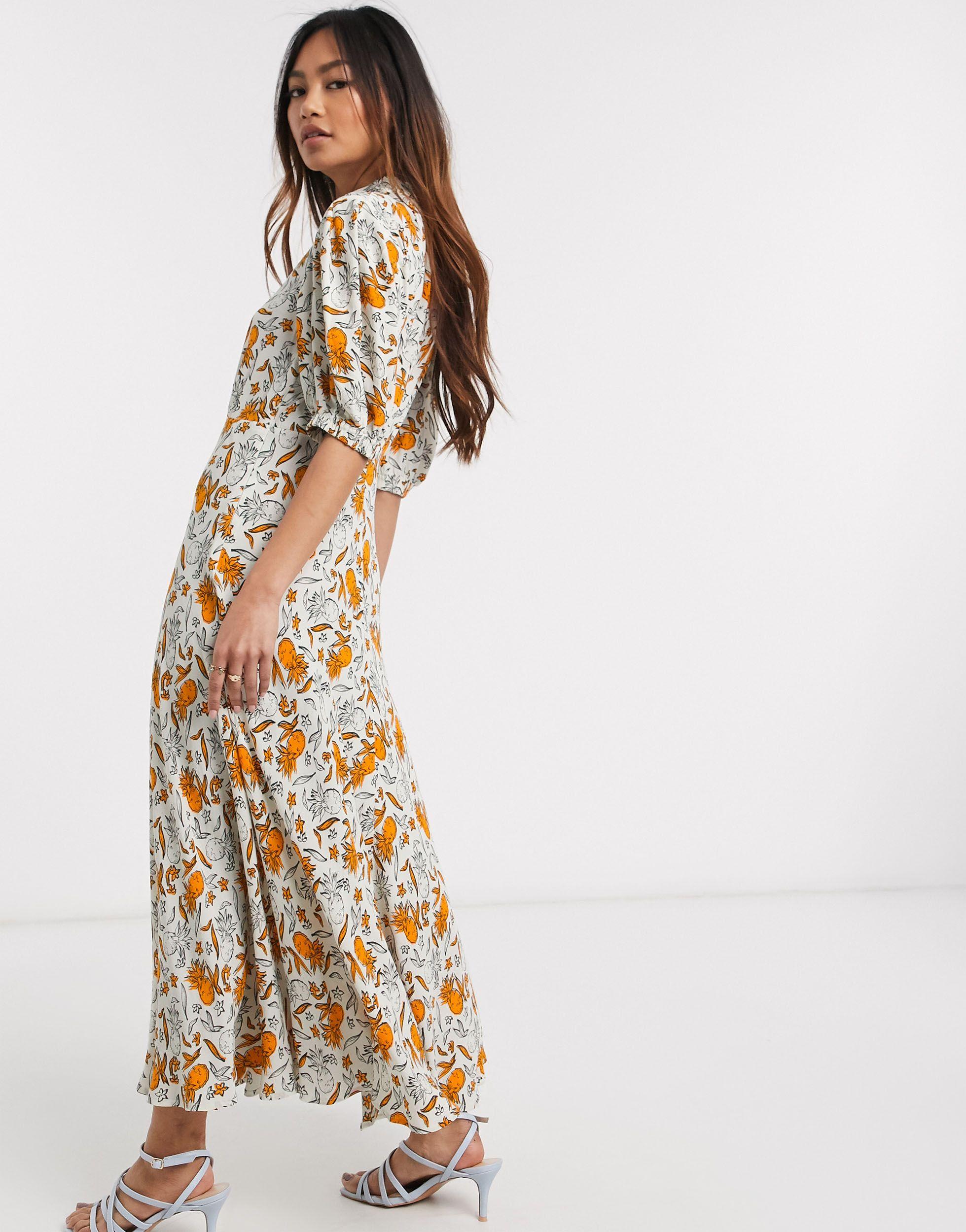 ghost luella midi dress