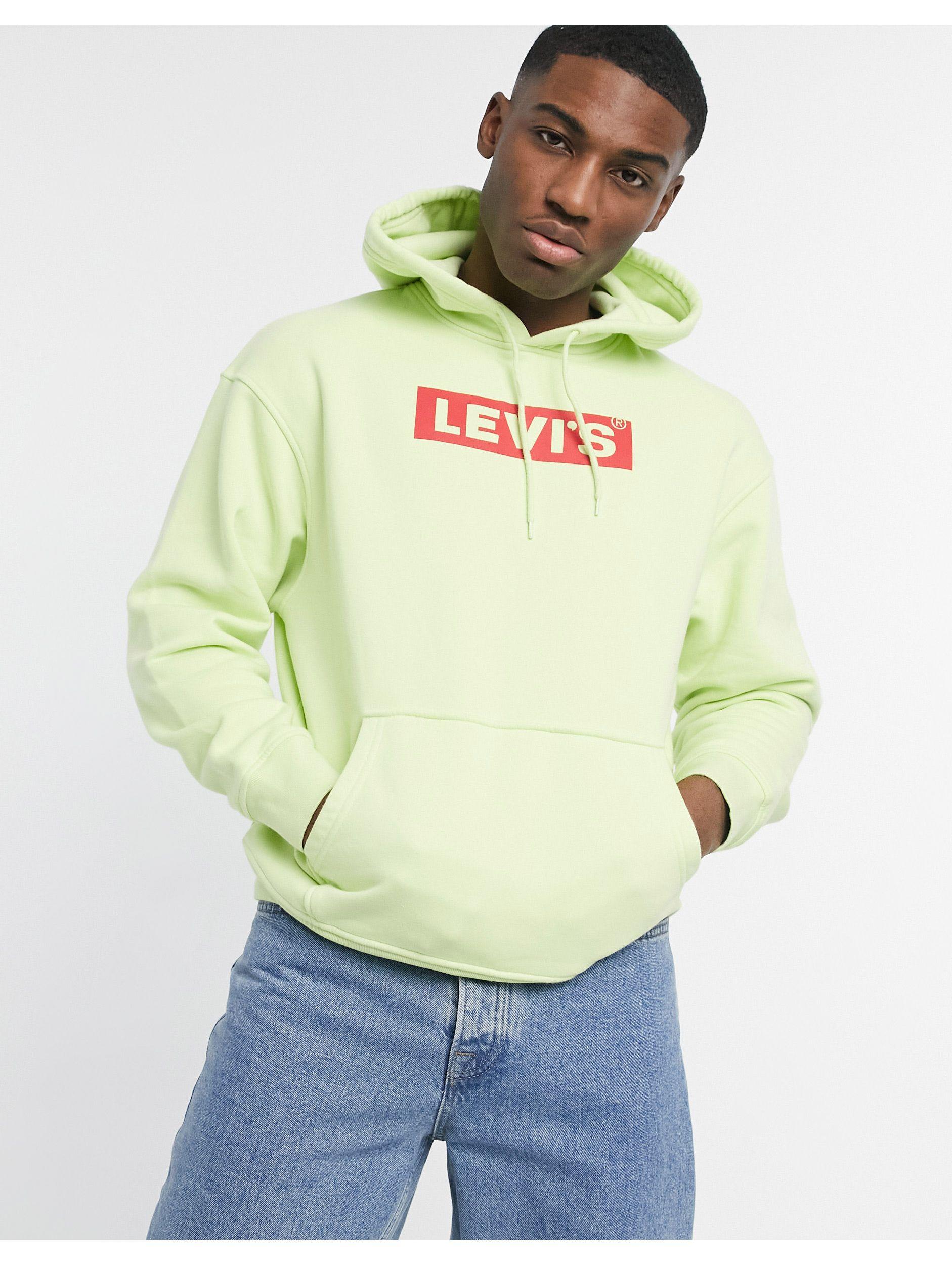 levis box logo hoodie