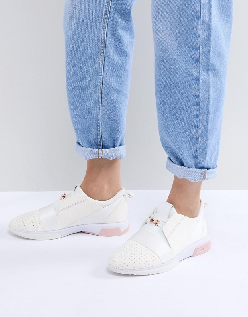 rose gold ted baker trainers