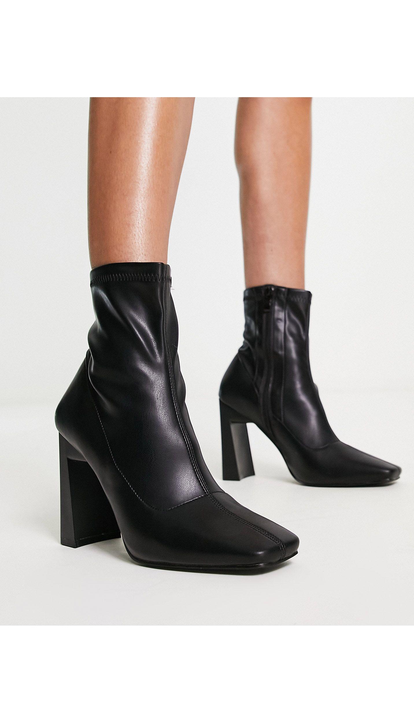 public desire pink ankle boots