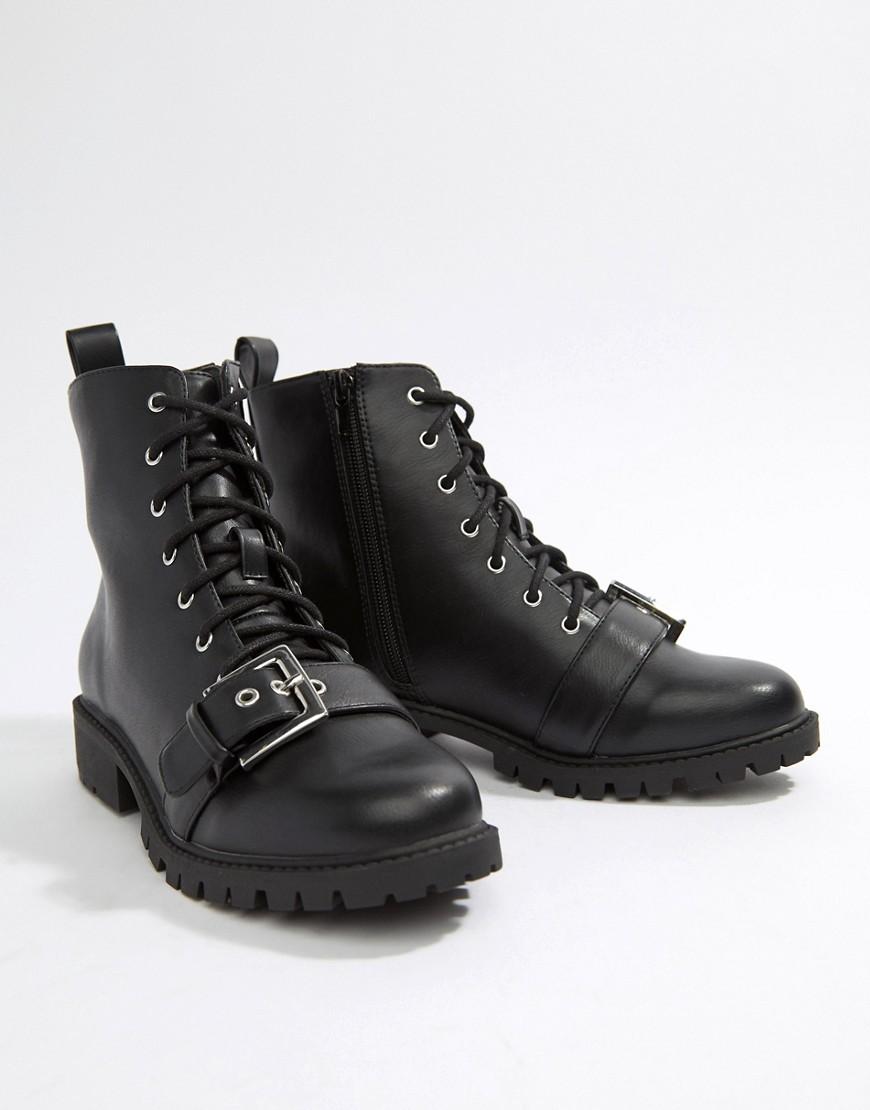 london rebel lace up boots