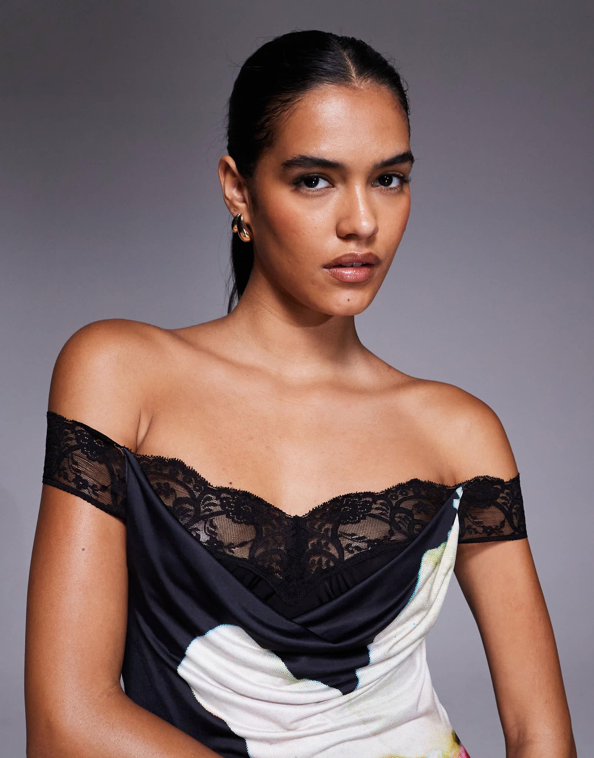 chinese dress ladies Amazon.com: Bardot Zendaya Mini Lace Dress Black 10 : Clothing, Shoes &  Jewelry