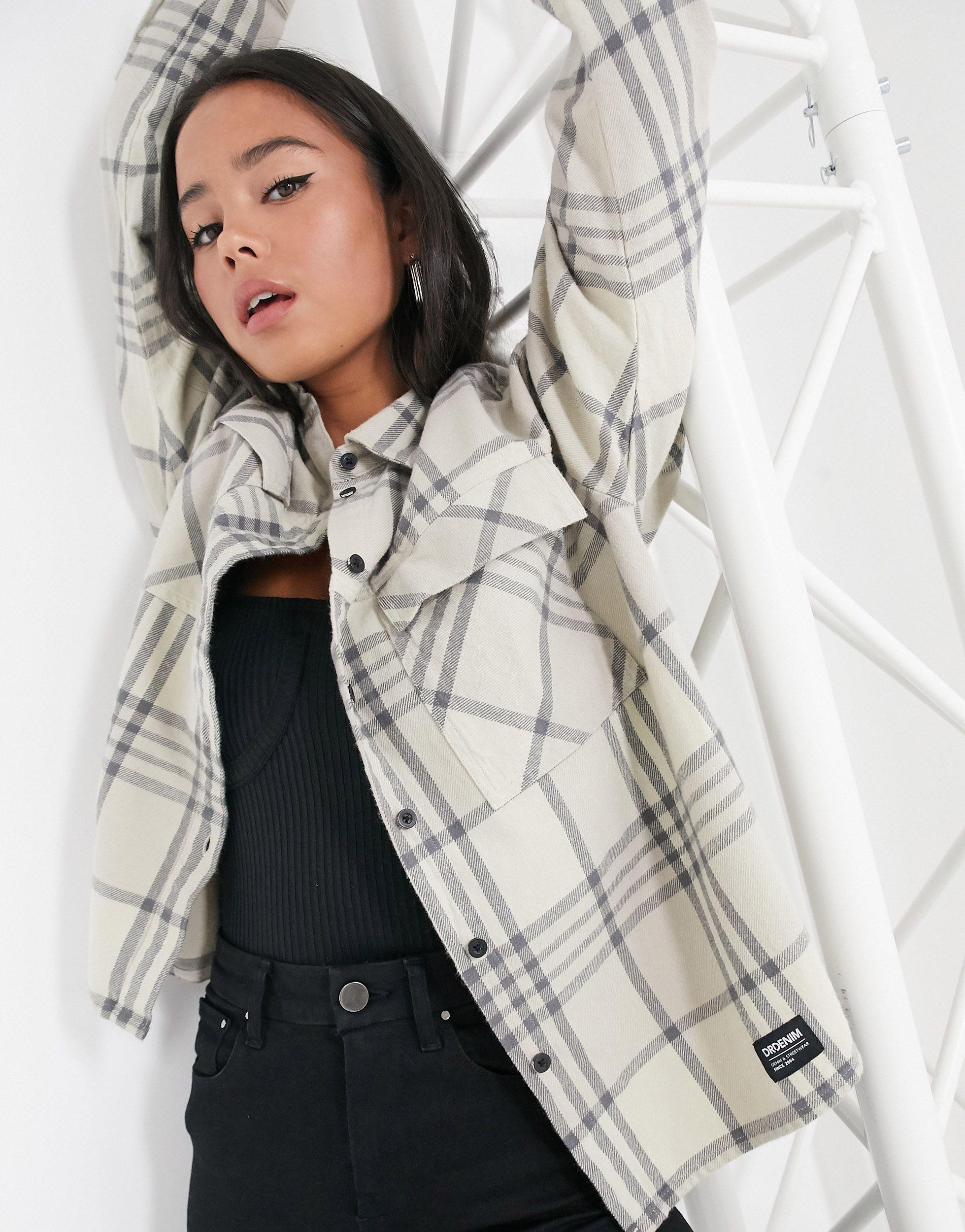 Dr. Denim Denim Nathalie Check Shirt | Lyst