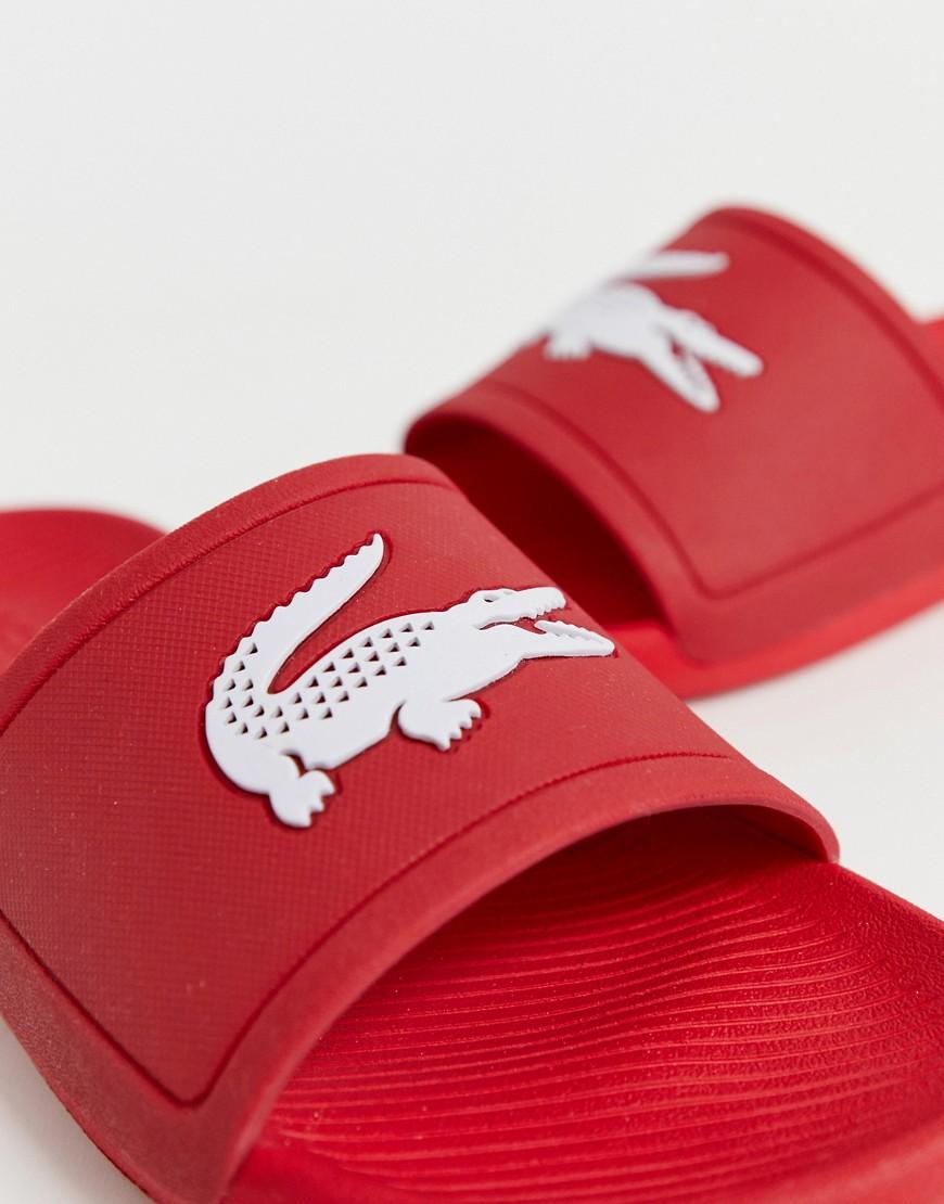 mens lacoste sliders size 8