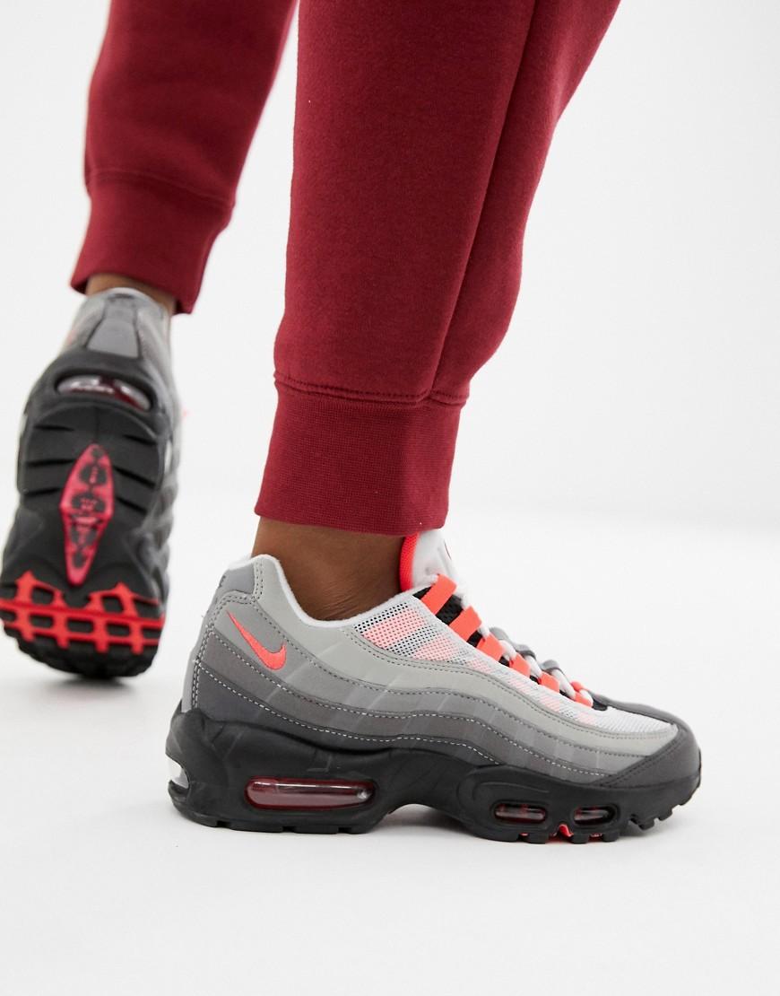 Nike And Grey Ombre Air Max 95 Og Trainers in Black - Lyst