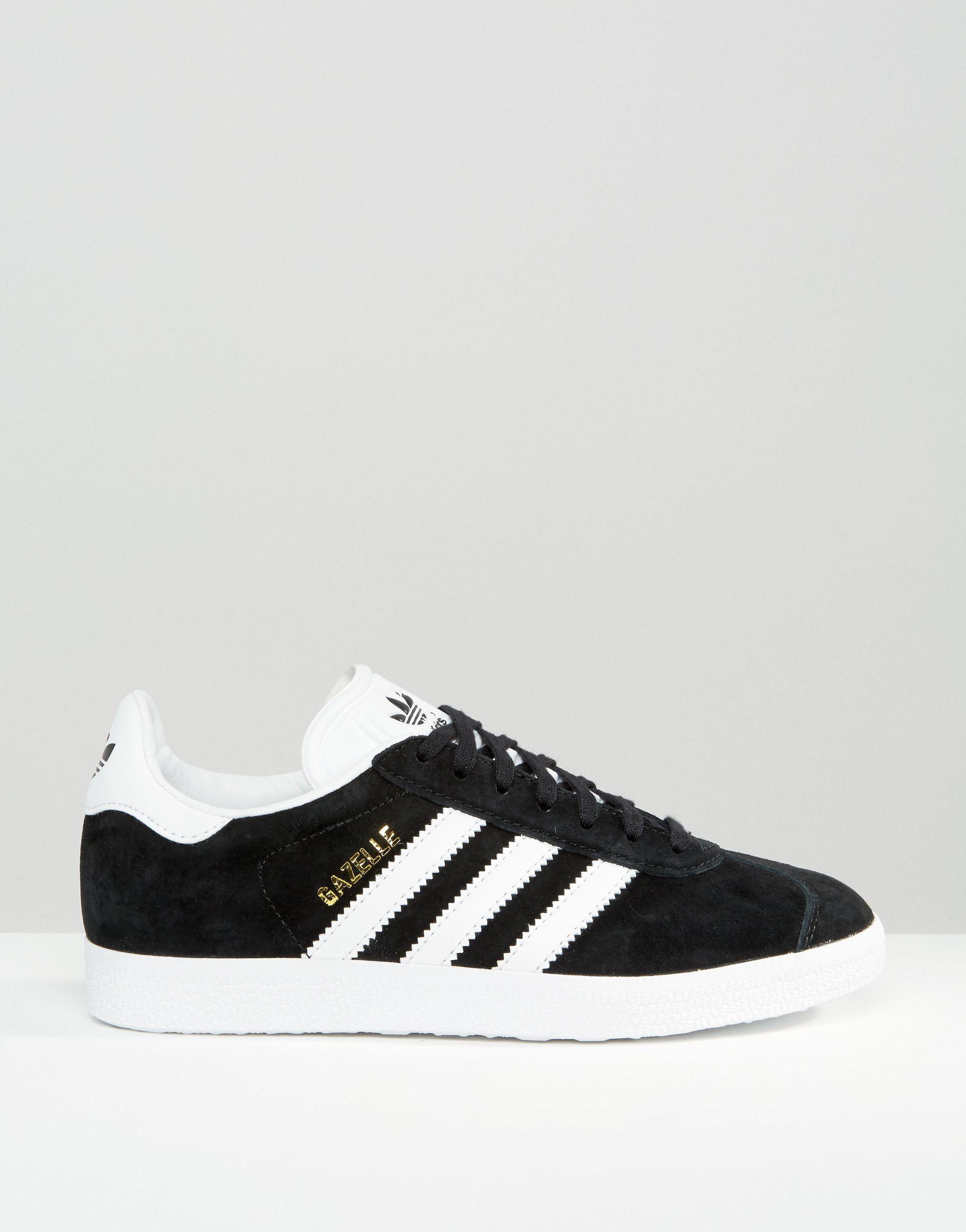 black suede gazelle