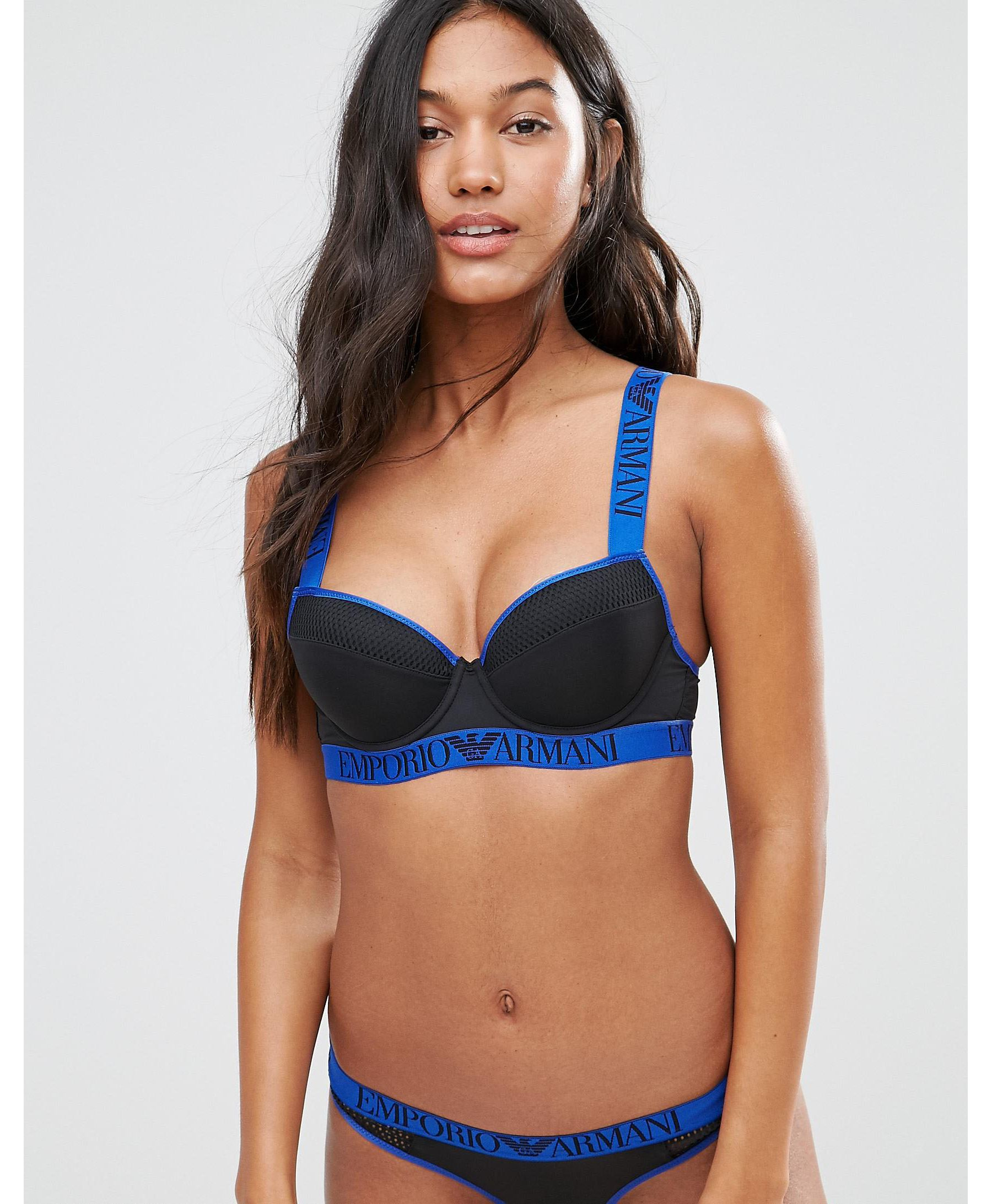 armani sports bra