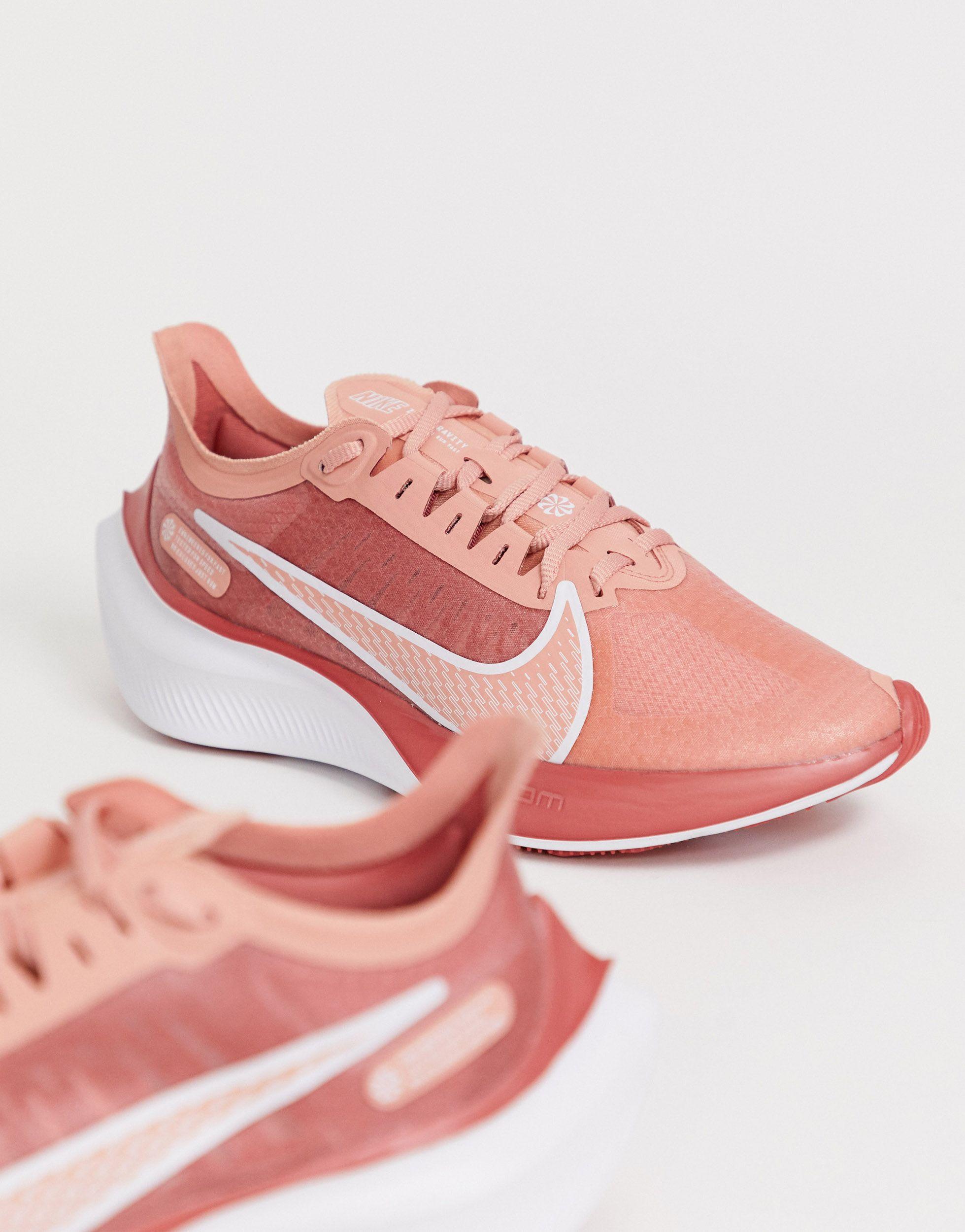 Zoom Gravity Zapatillas de running Nike de Caucho de color Rosa - Lyst